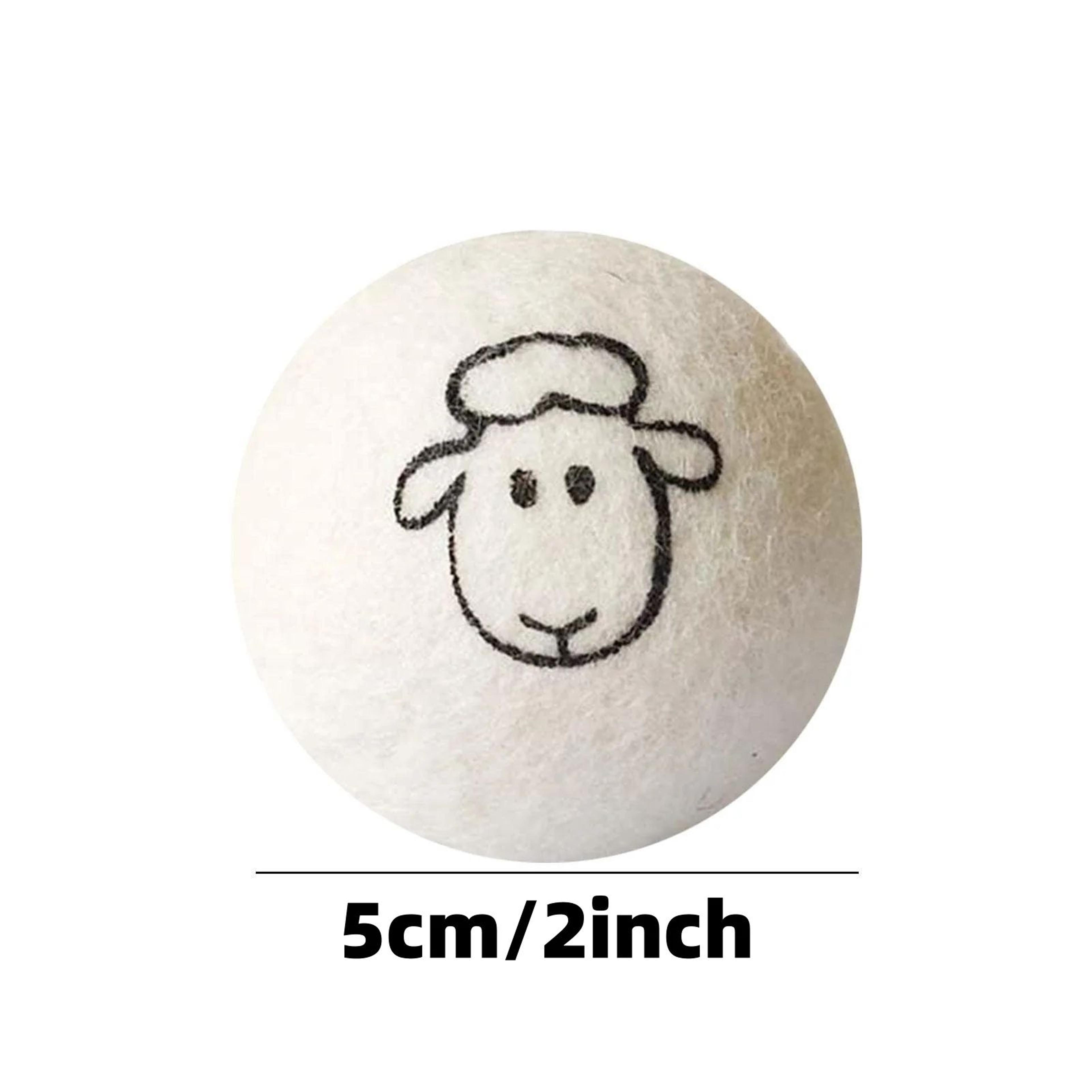 CozyWool Interactive Felt Cat Ball Toy 7