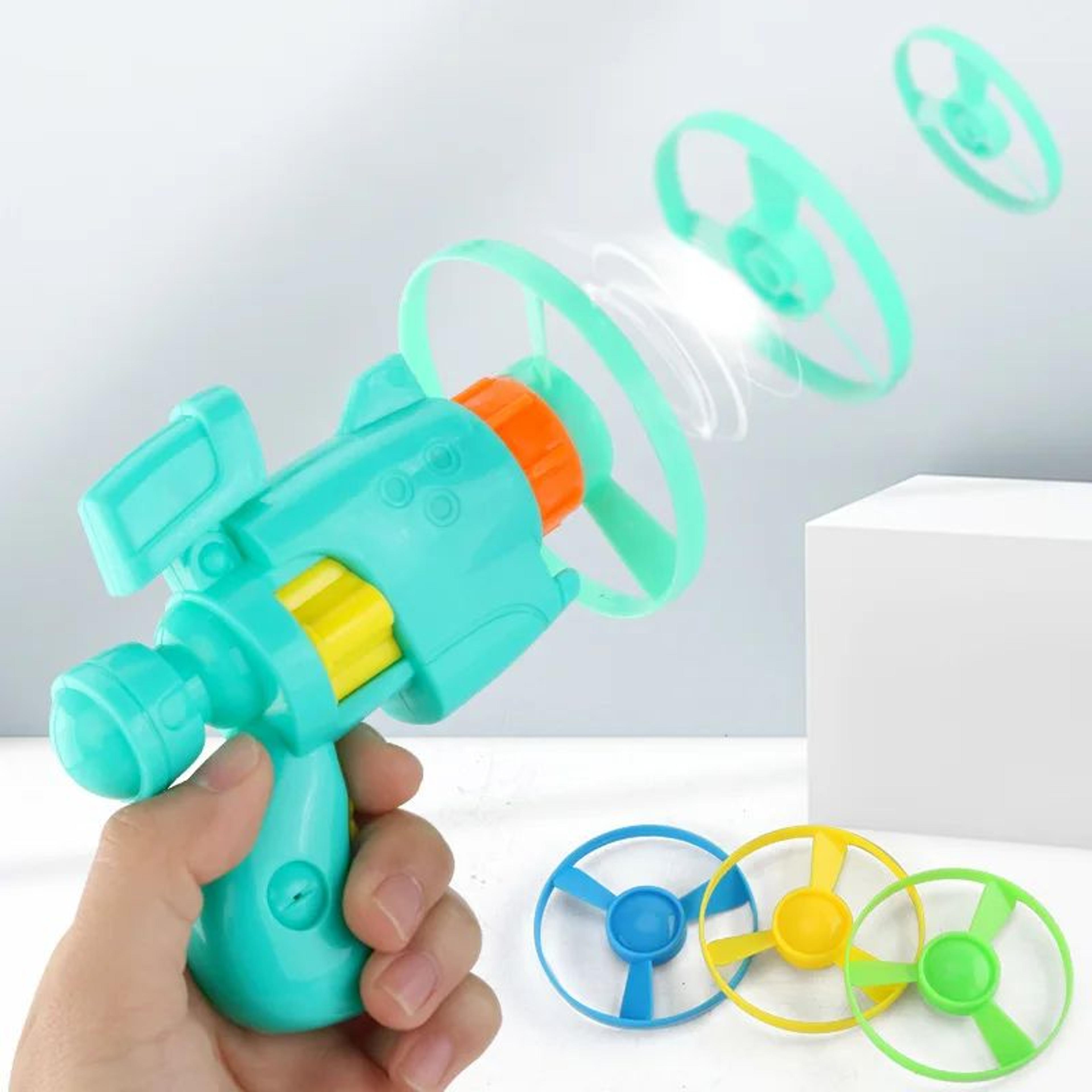 SkyChase Flying Disc Launcher Cat Toy Set 1