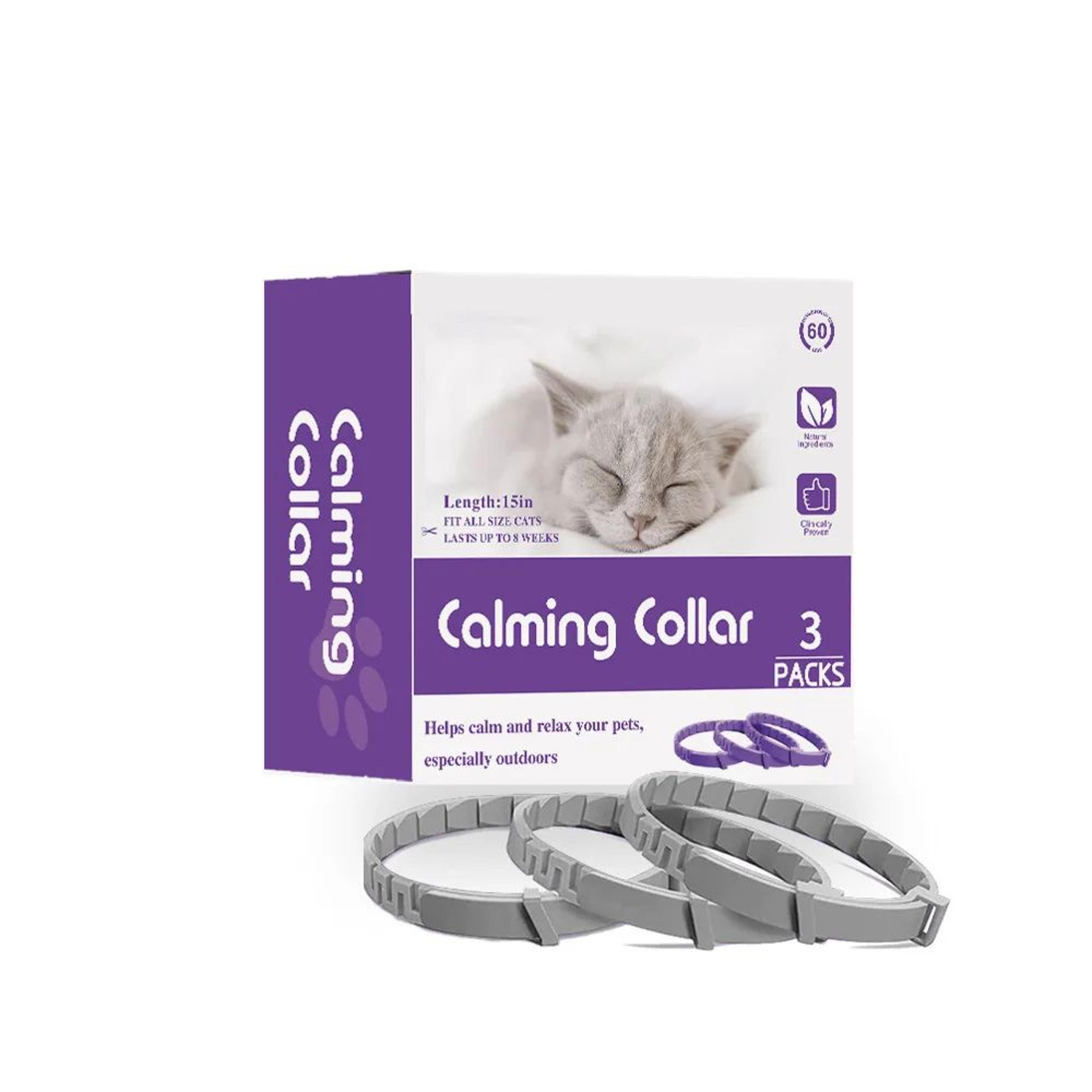 CalmPaws Cat Calming Collar 3 Pack 8