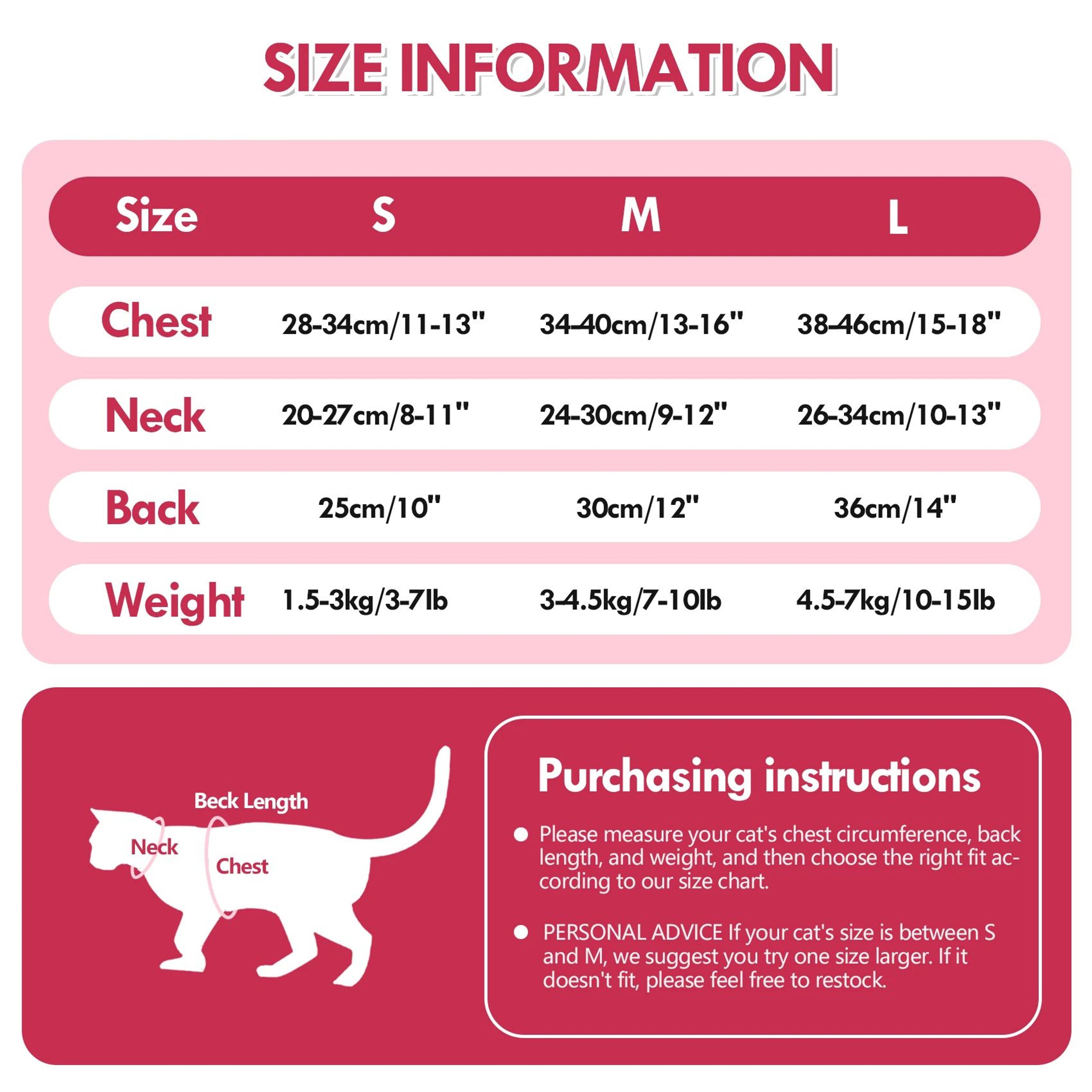 Breathable Cat Recovery Suit For Post Surgery Comfort 1