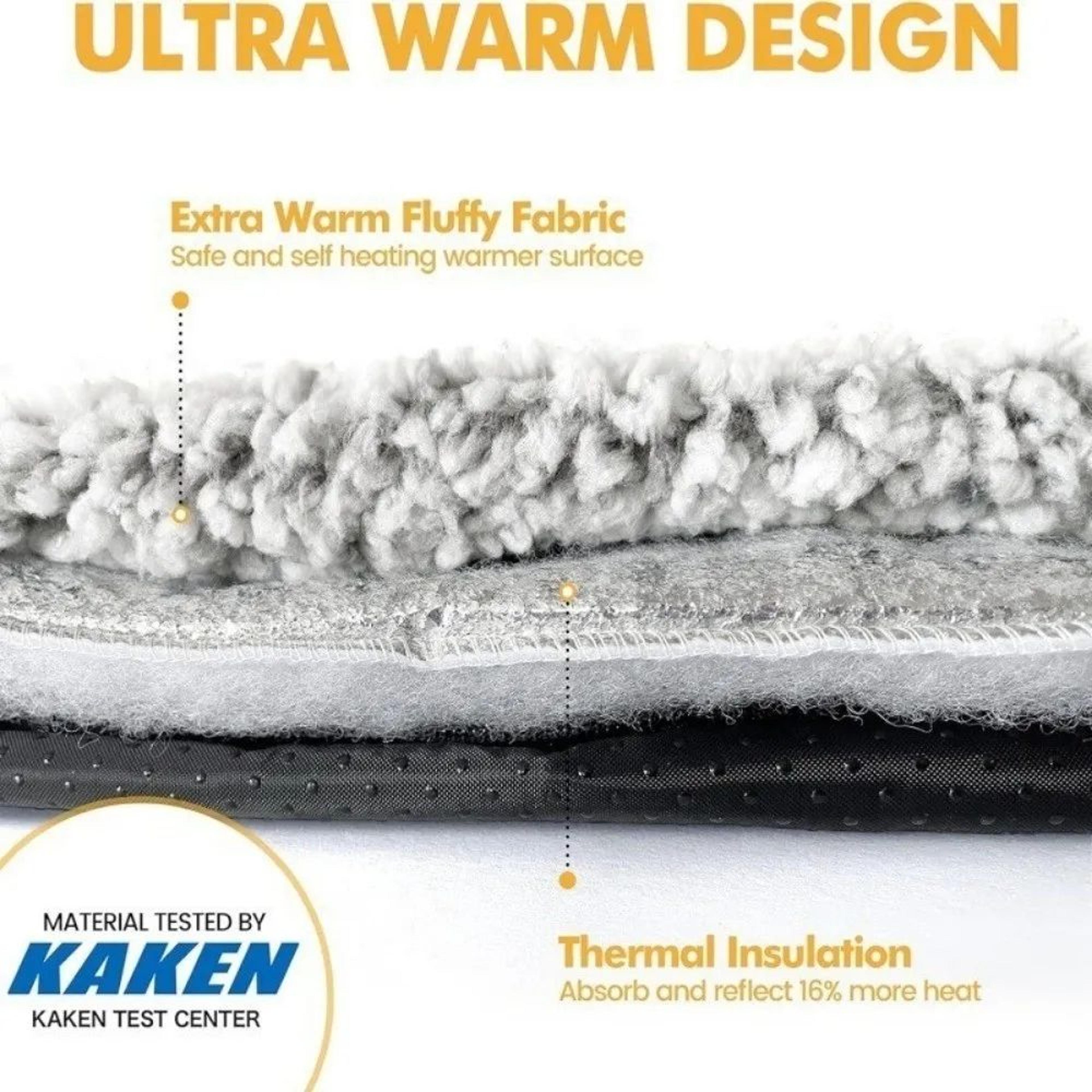 Ultra Soft Self Warming Cat Mat With Non Slip Base 1
