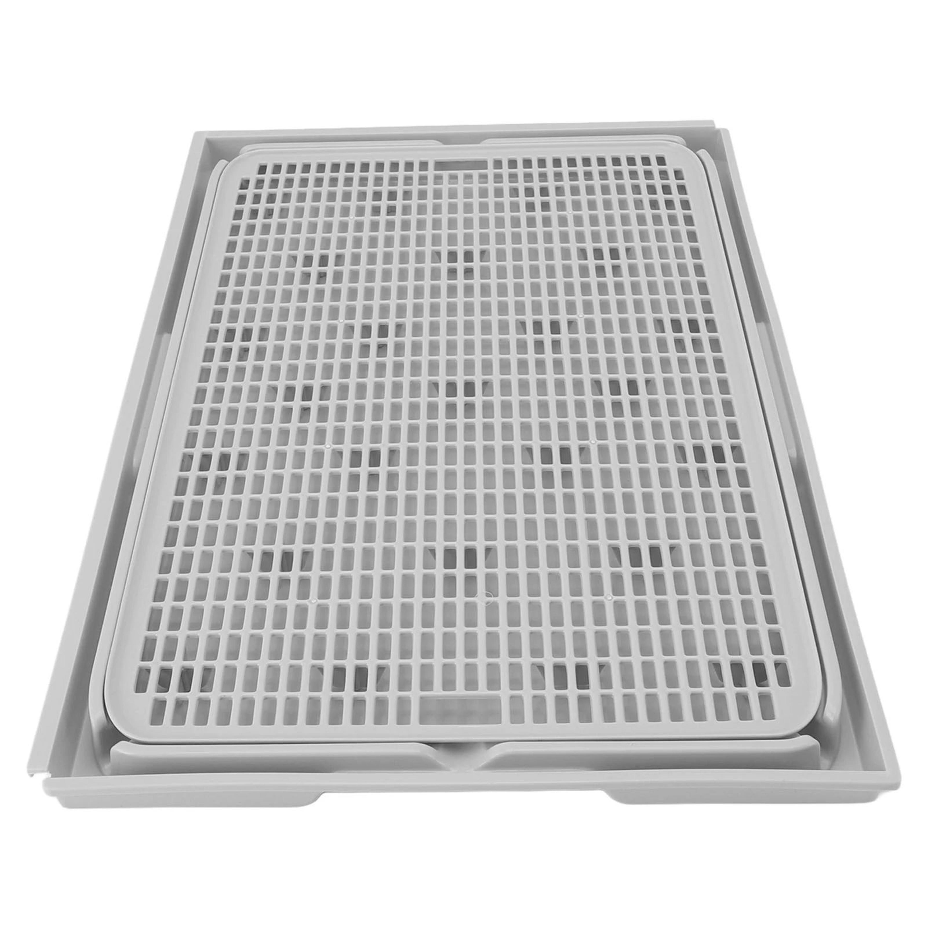 PawClean Double Layer Cat Litter Trapping Mat Non Slip Waterproof Litter Catcher 3