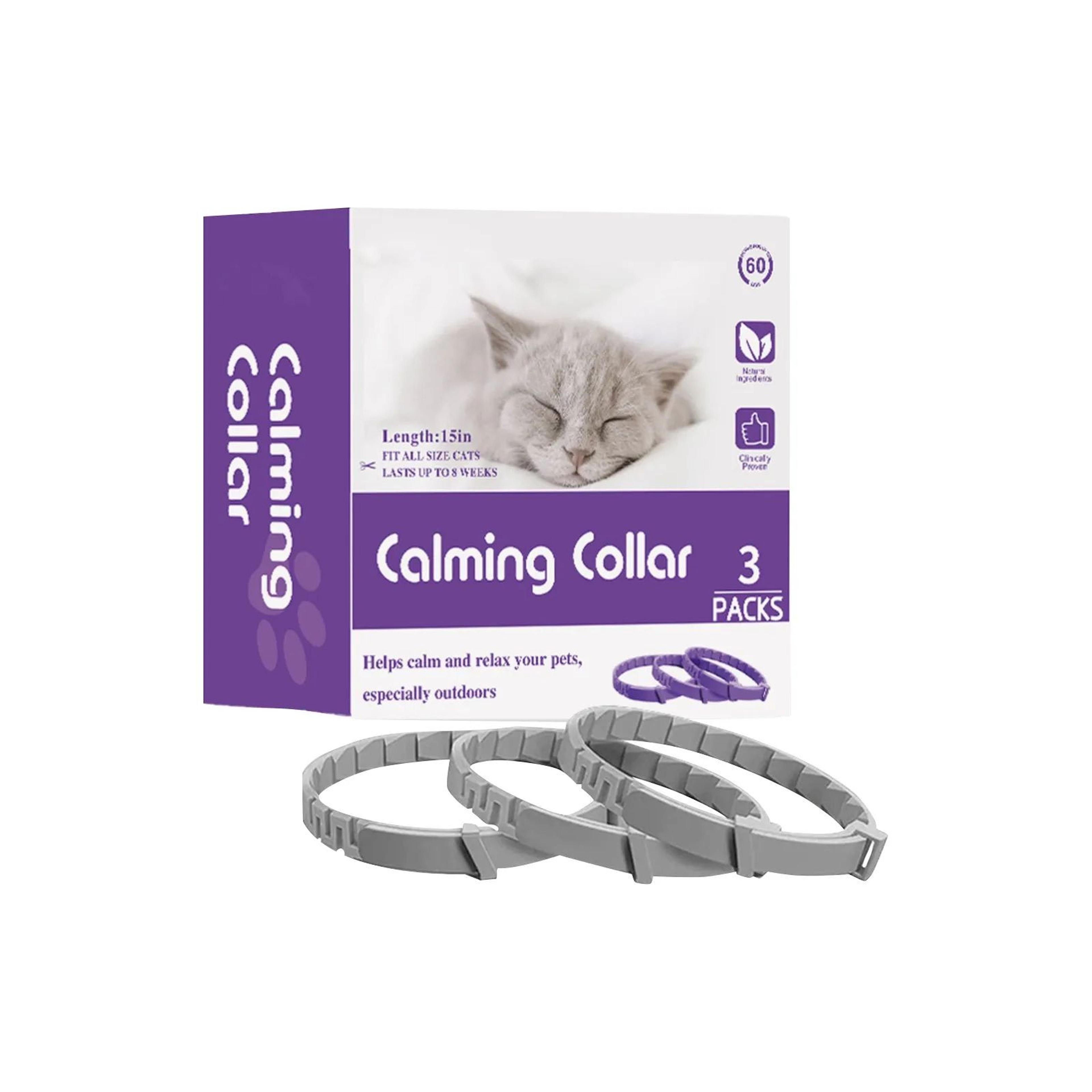 CalmPaws Pheromone Calming Collar For Cats Stress Relief Collar 3