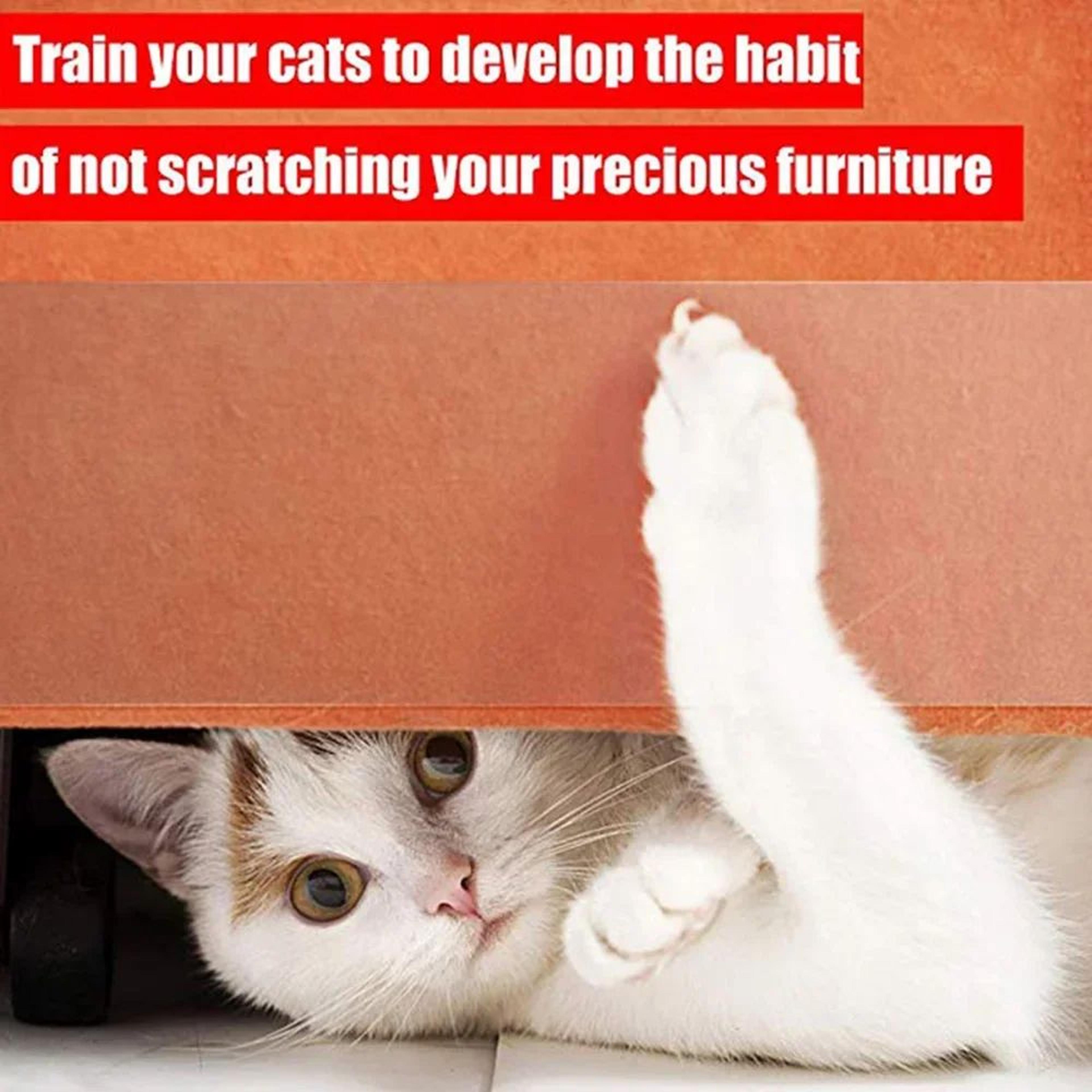 FurnitureGuard Cat Scratch Deterrent Tape 3