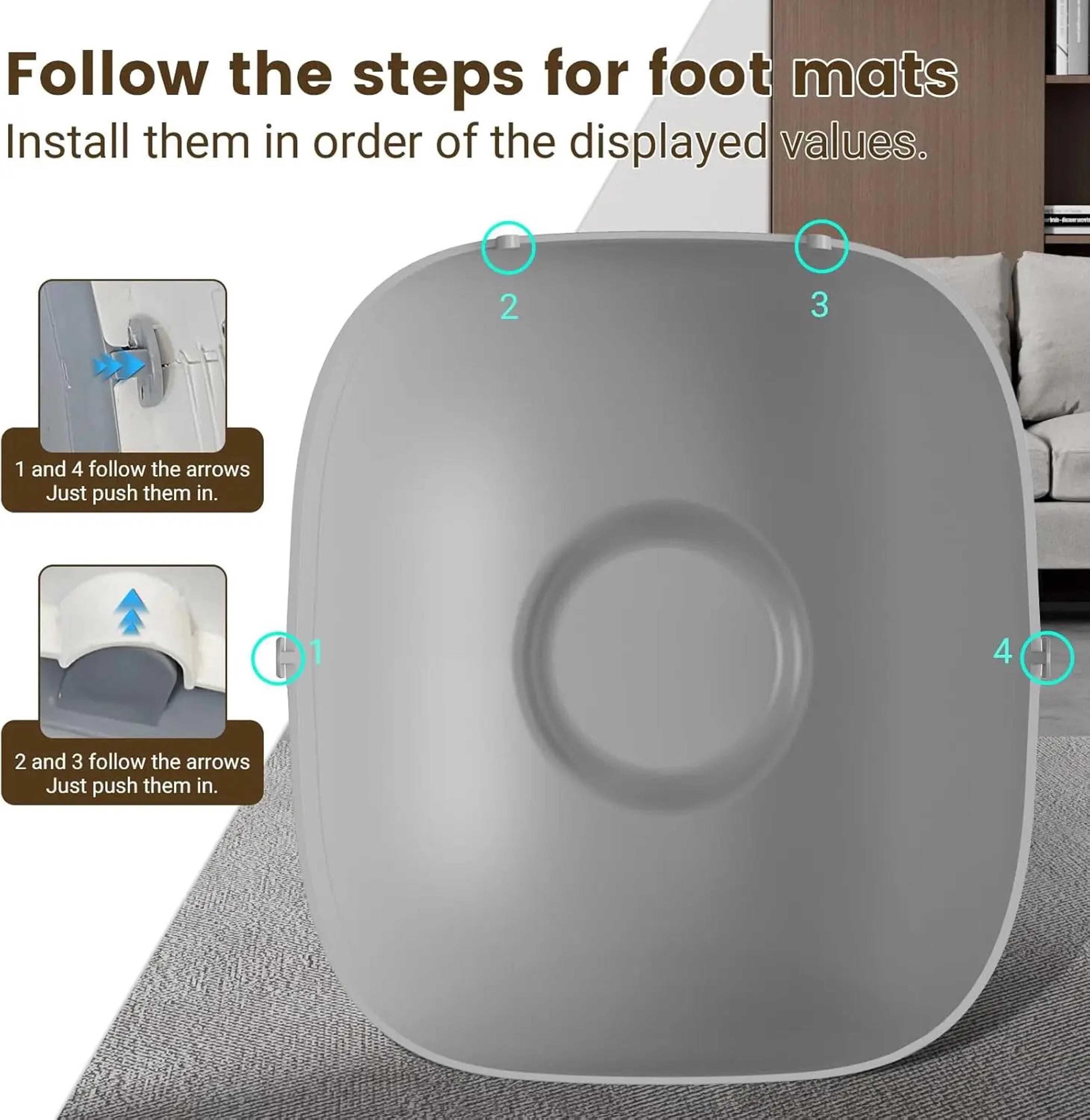 TonePie Silicone Litter Box Protection Pad 4
