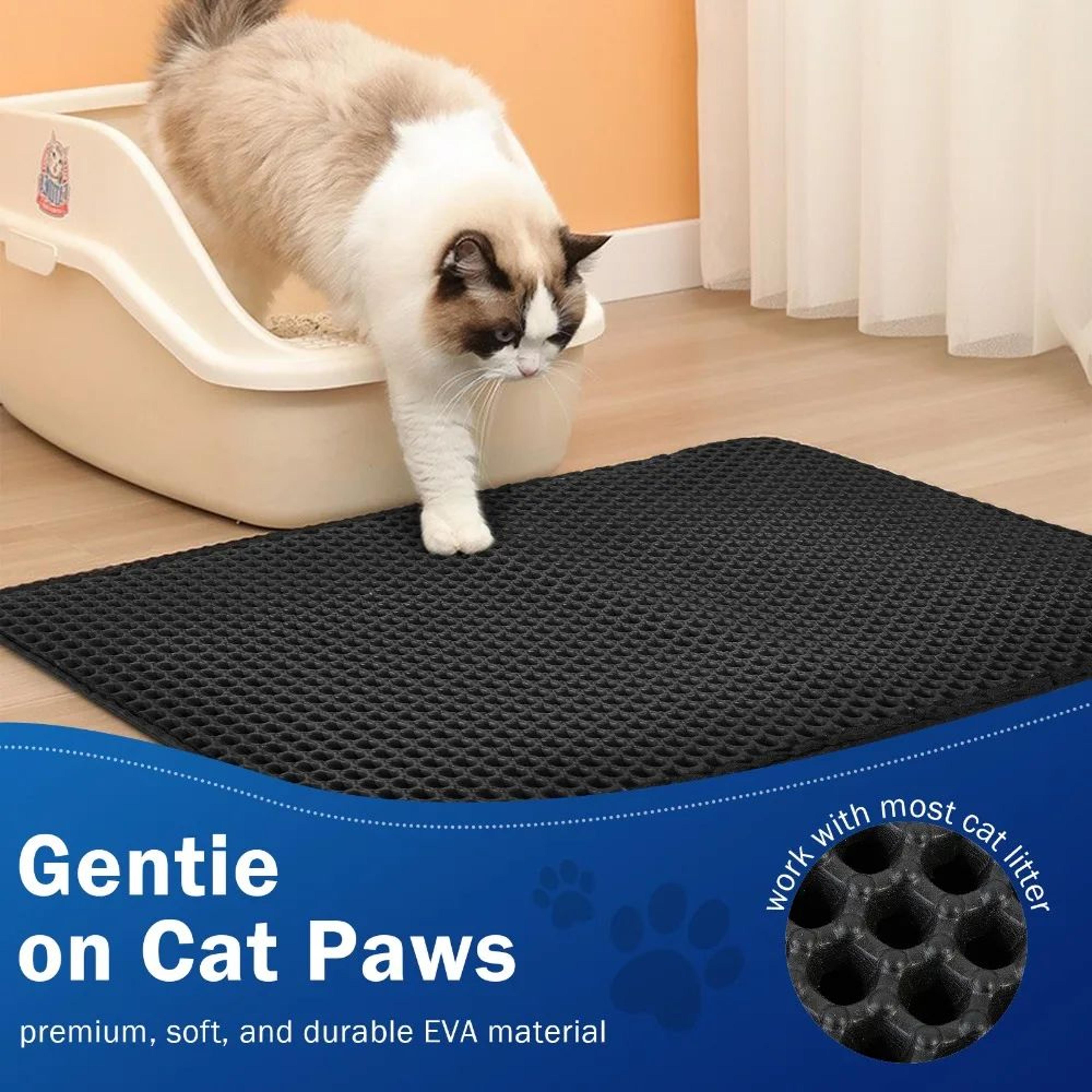 Large Waterproof Cat Litter Trapping Mat 3