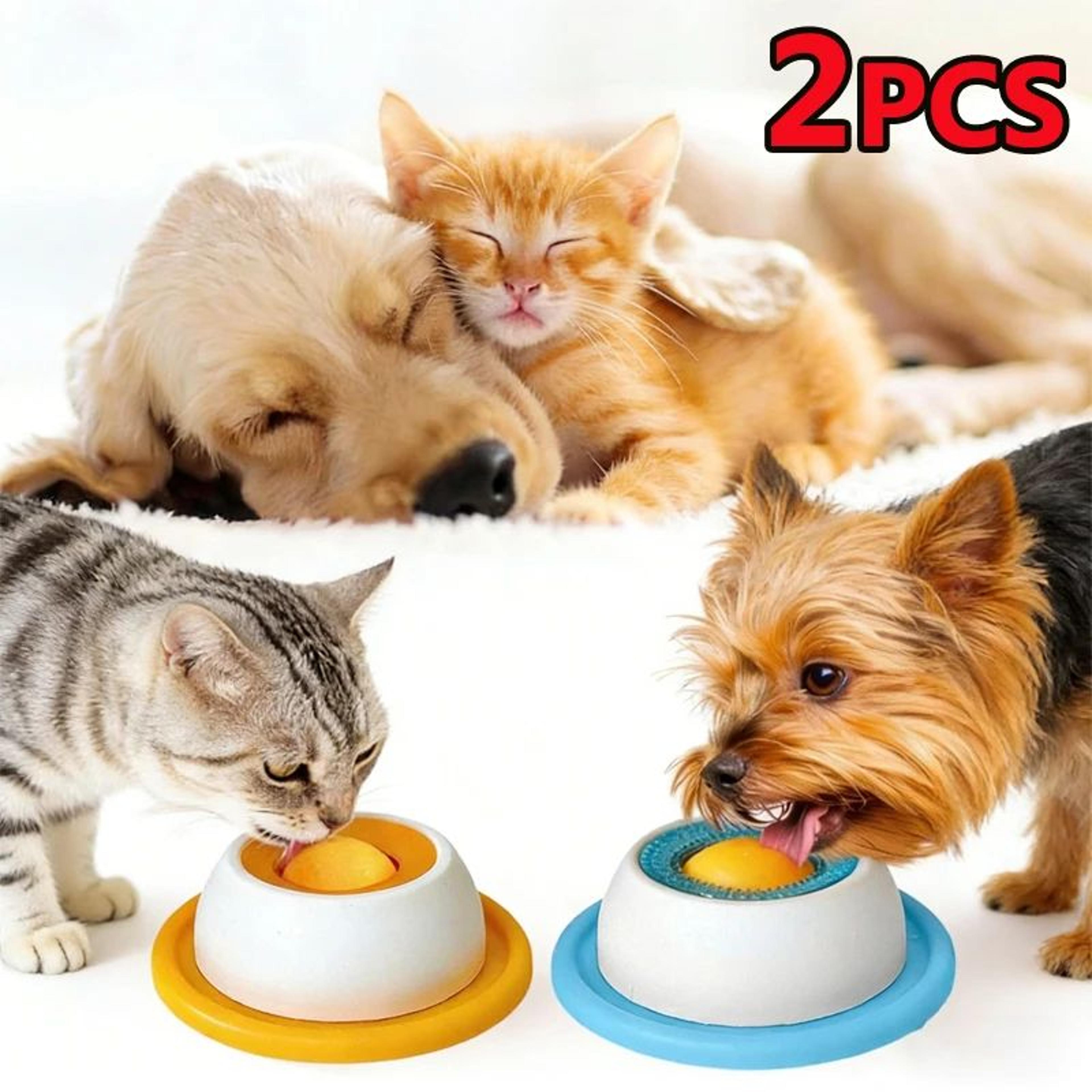 yogurt lick mat slow feeder bowl for dogs and cats