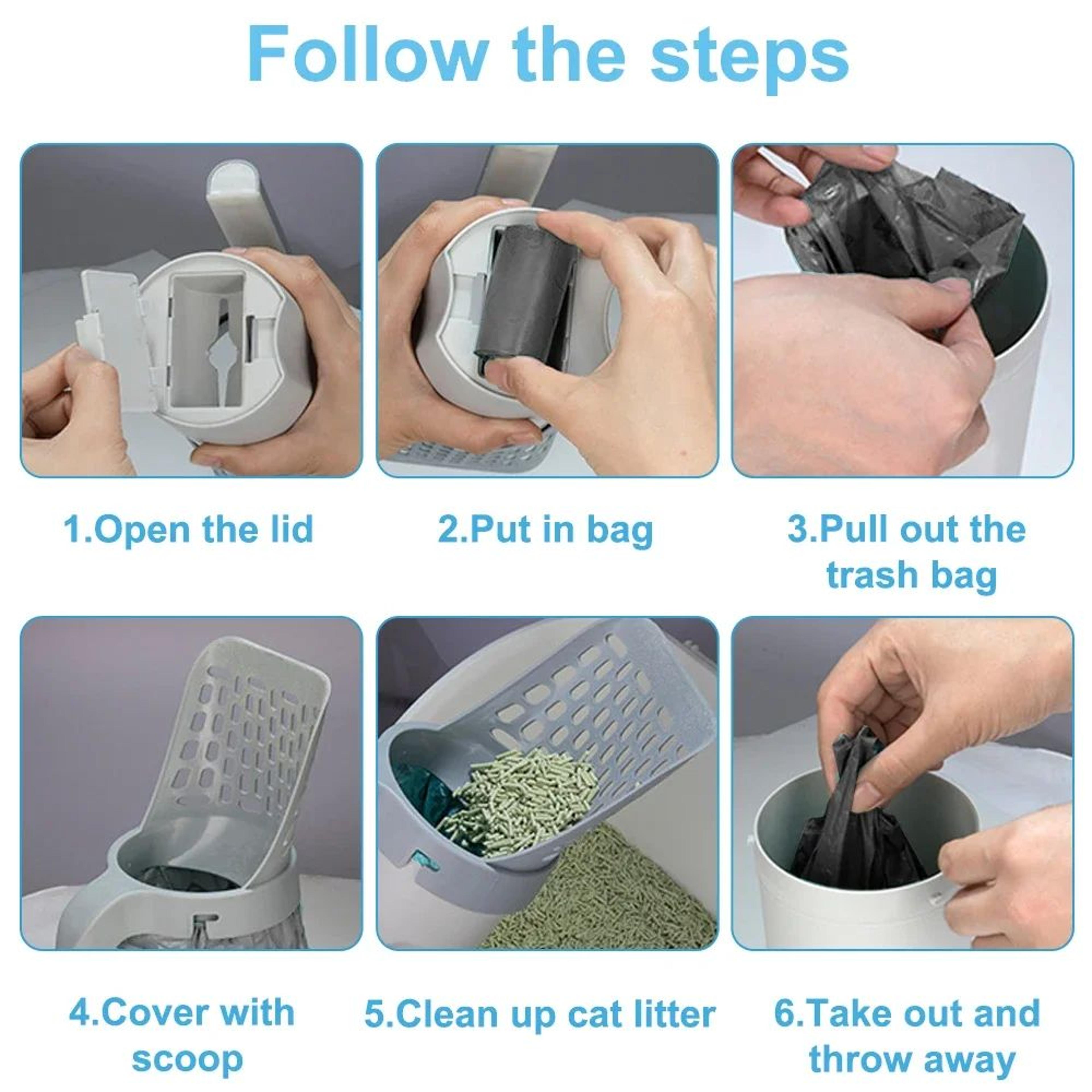 CleanScoop Self Cleaning Cat Litter Scoop 4