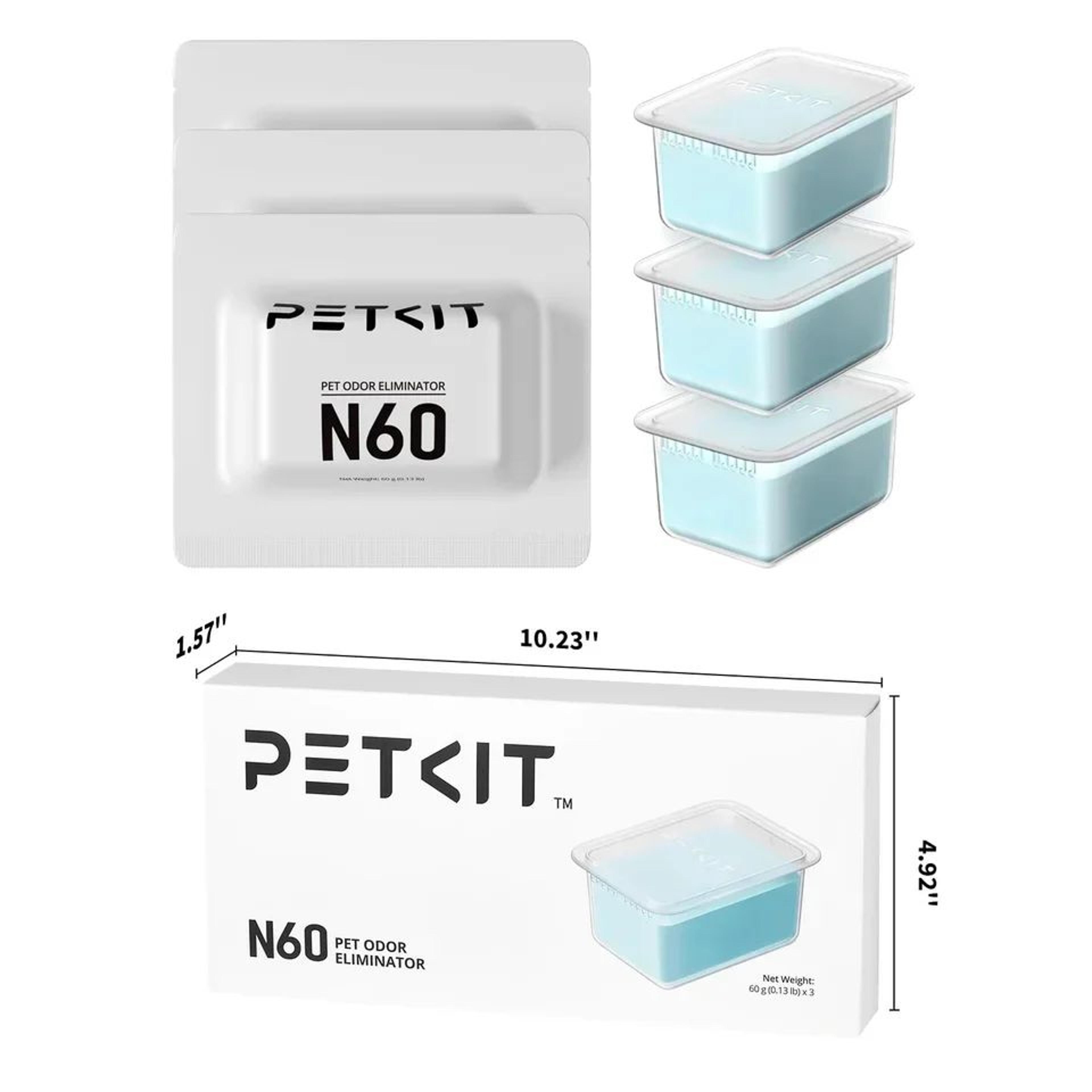 petkit n60 odor control refills for purobot ultra self cleaning litter box