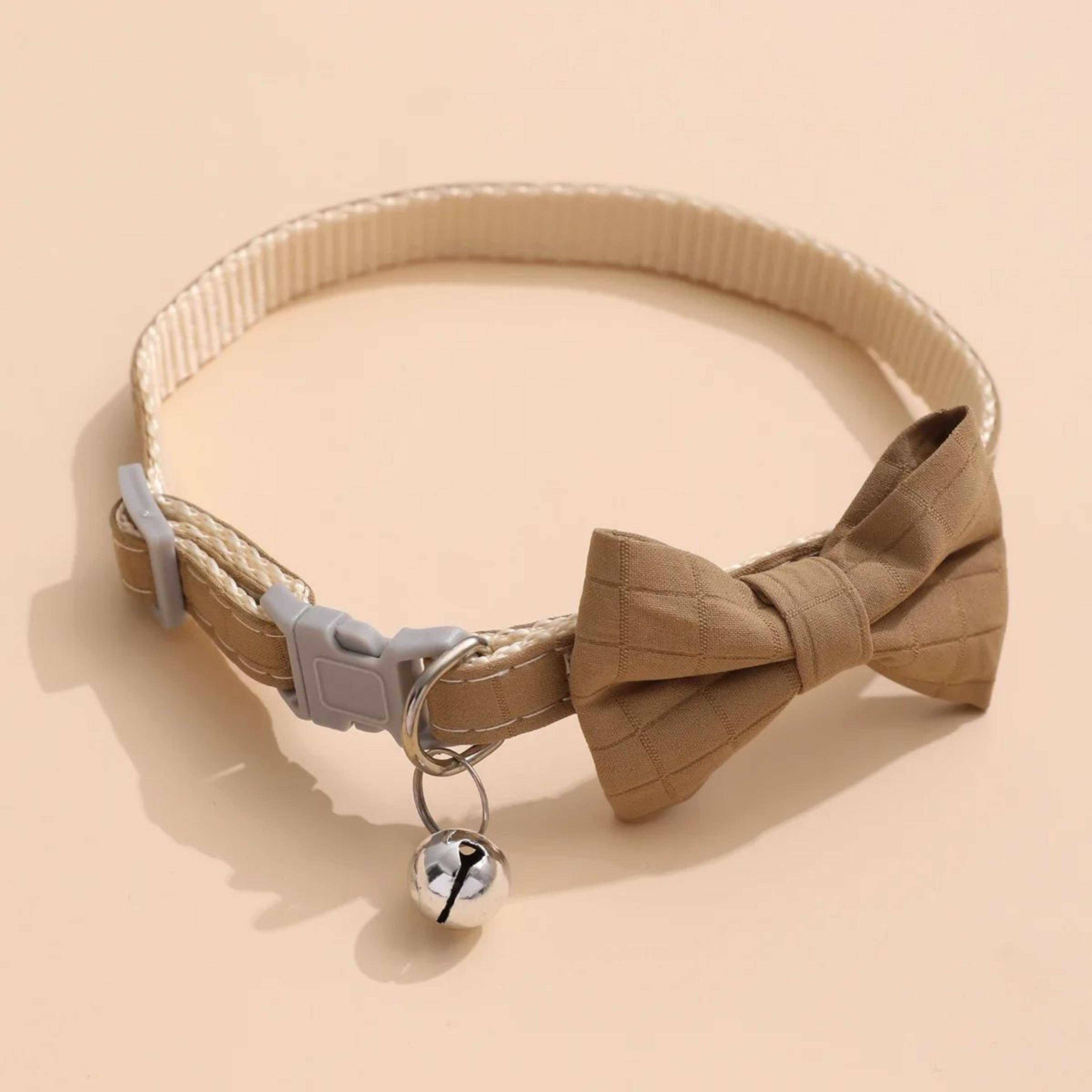 Bow Bell Pet Collar For Cats  Small Dogs 9