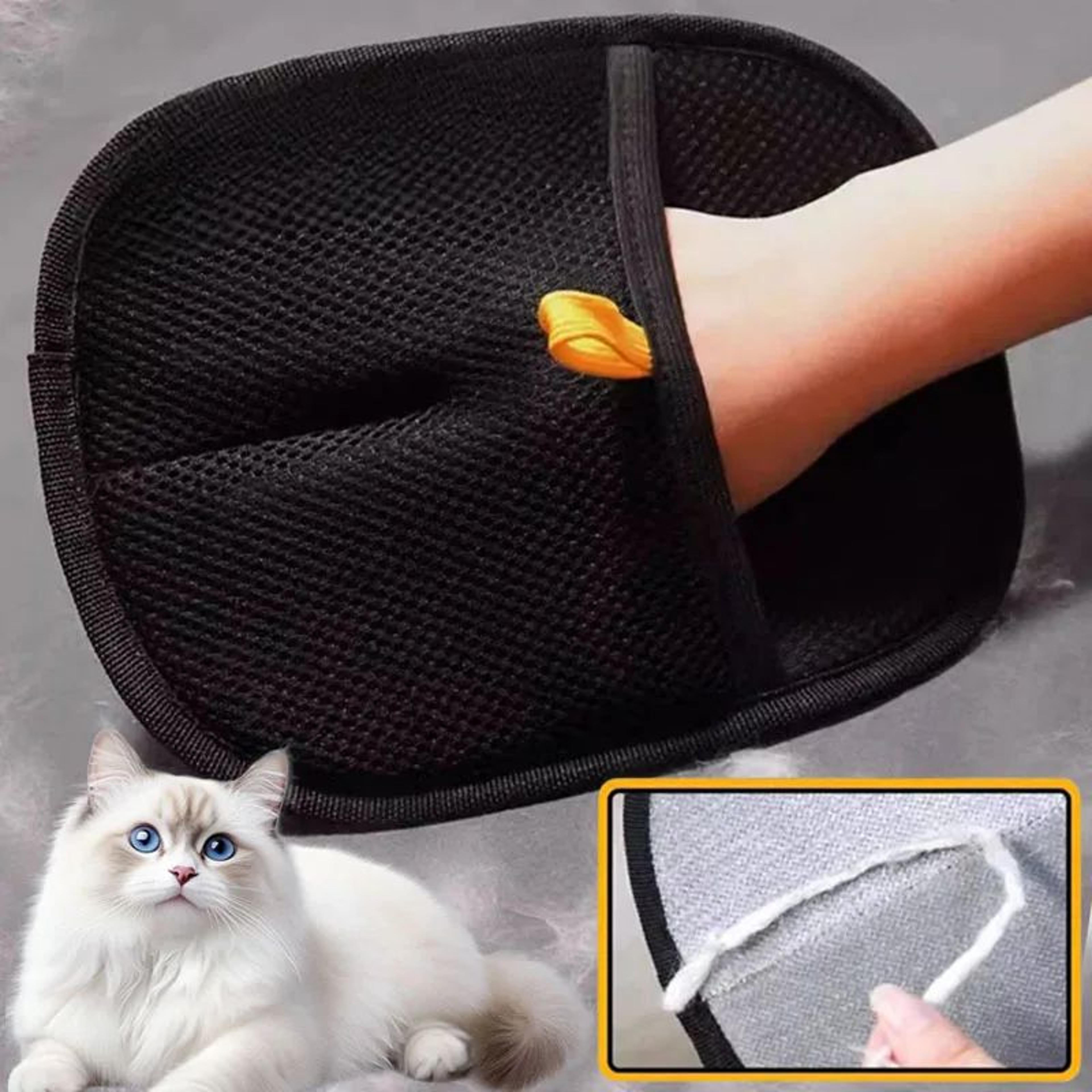 fursweep pet hair remover glove for cats dogs and furniture