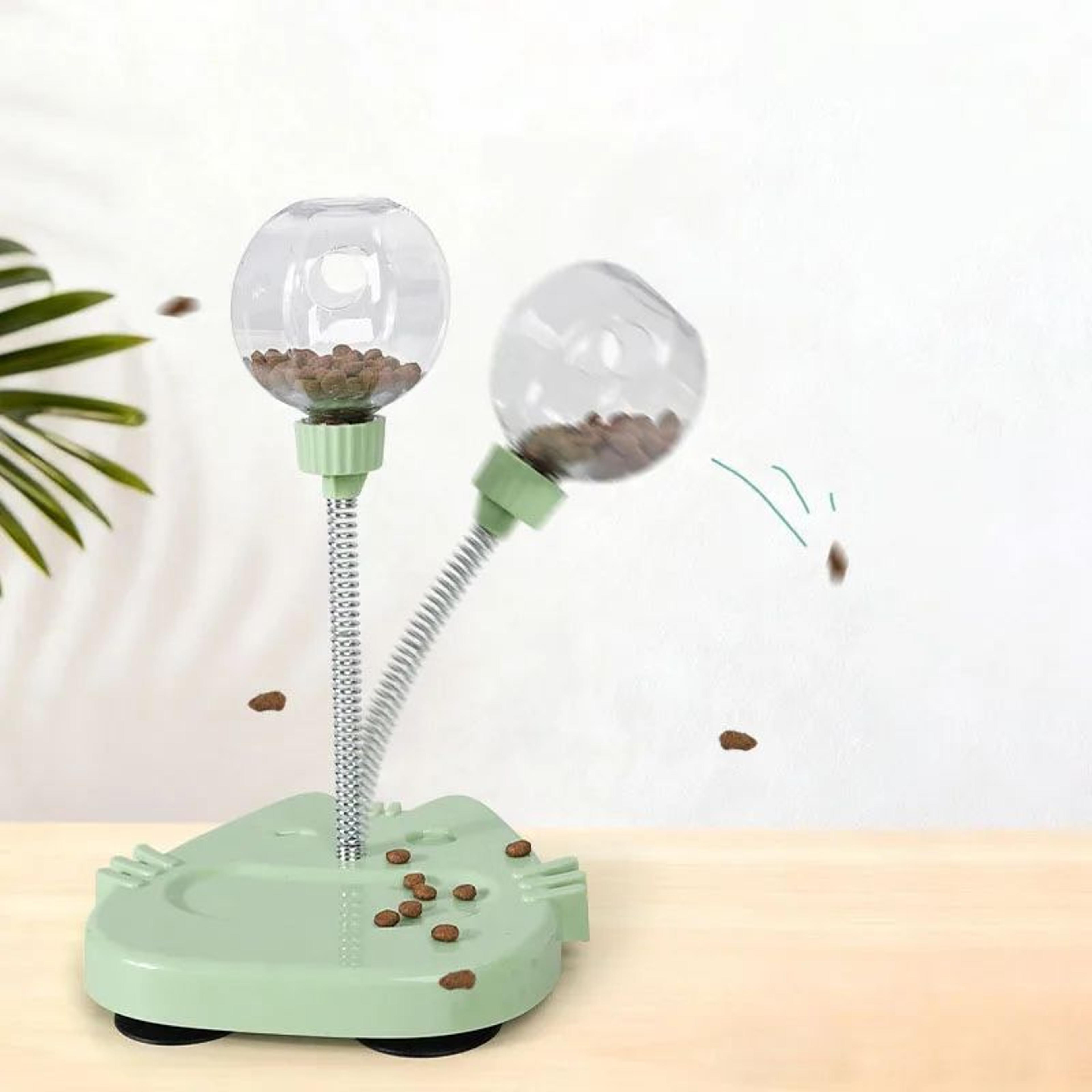 TreatTumble Interactive Slow Feeder Cat Puzzle 2