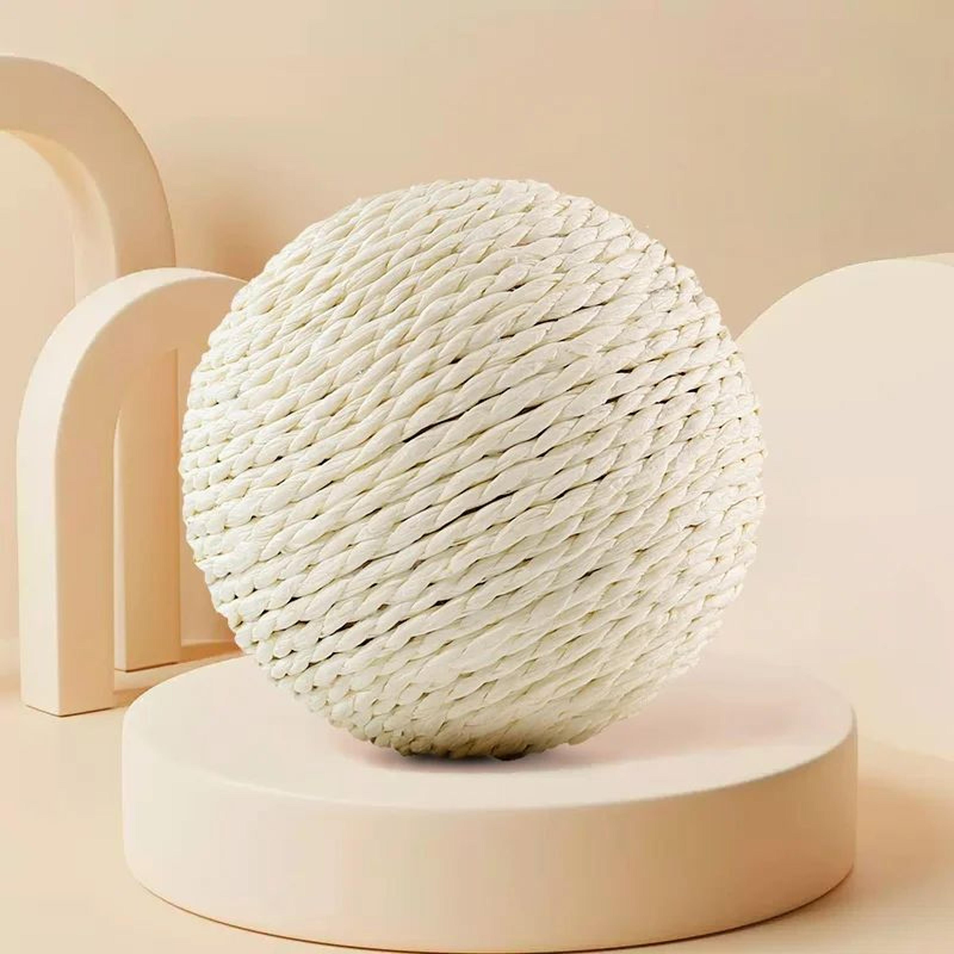 SisalRoll Interactive Cat Scratching Ball Teething Toy 9
