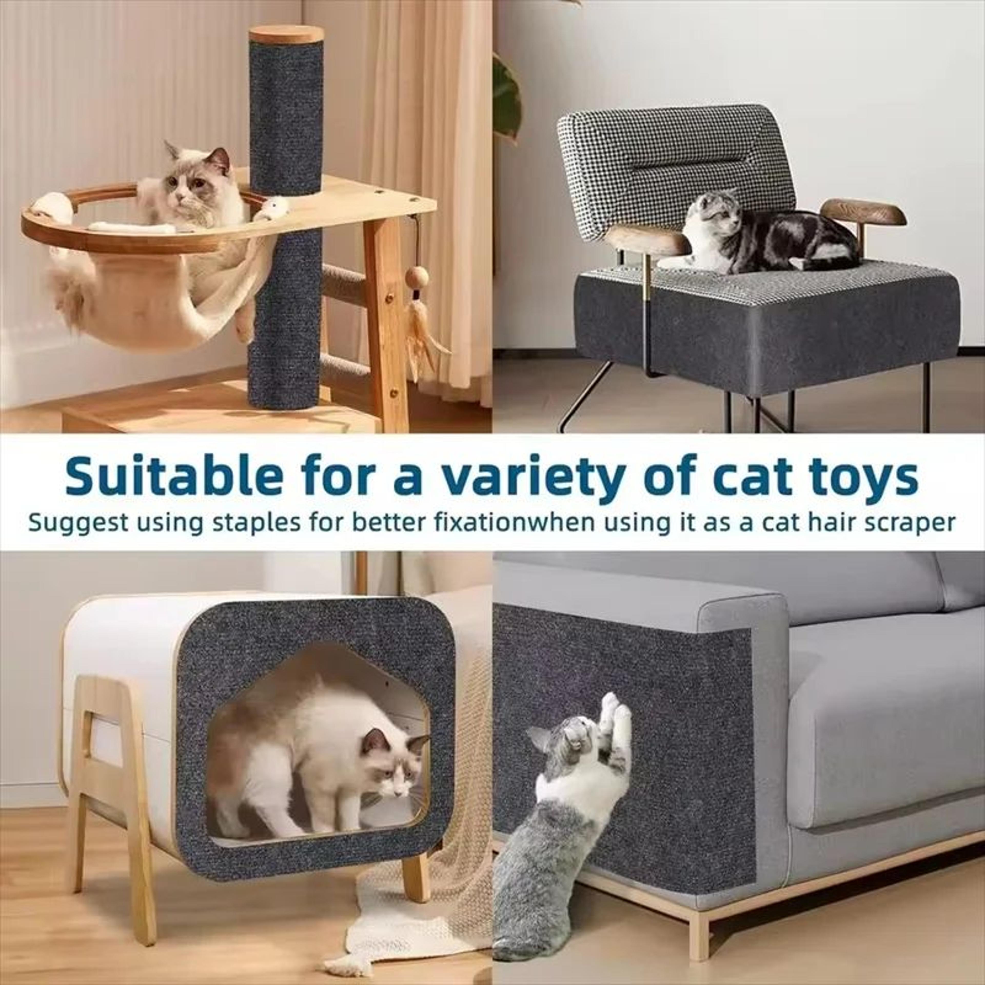 ScratchShield Self Adhesive Cat Scratching Mat Sofa And Wall Protector 4