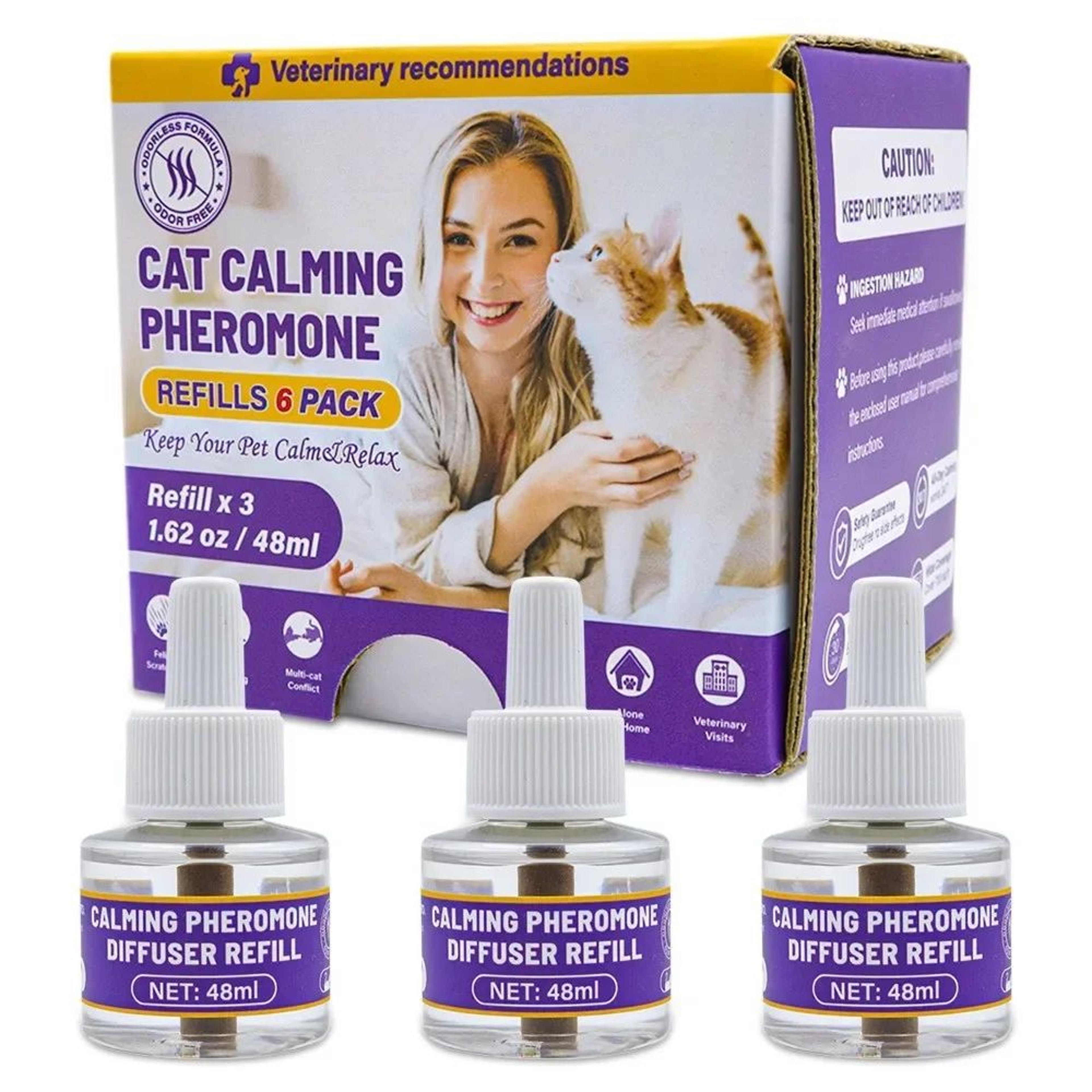 Calming Pheromone Diffuser Set For Cats And Dogs 6