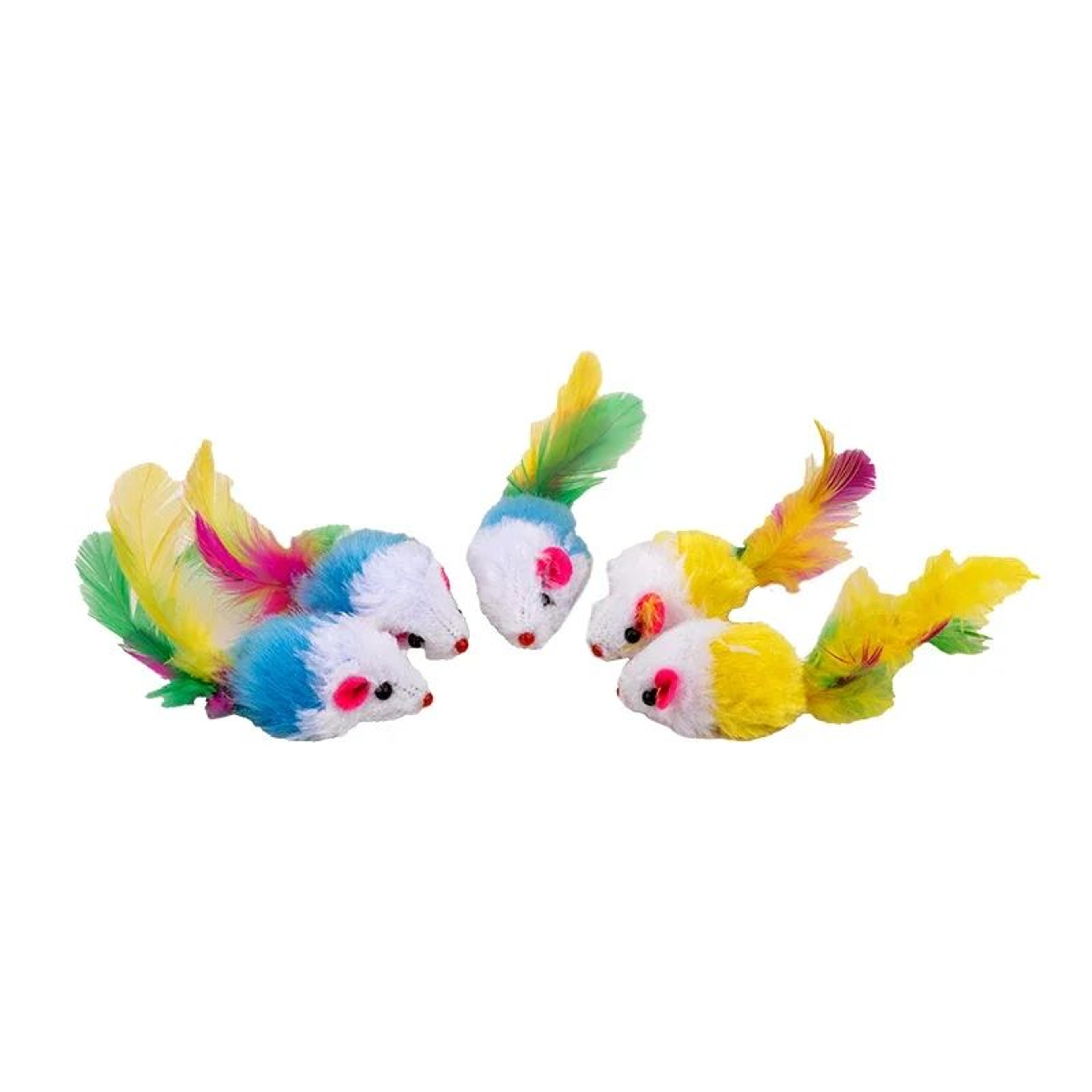 MouseChase Rattle Mouse Interactive Cat Toy Set 3