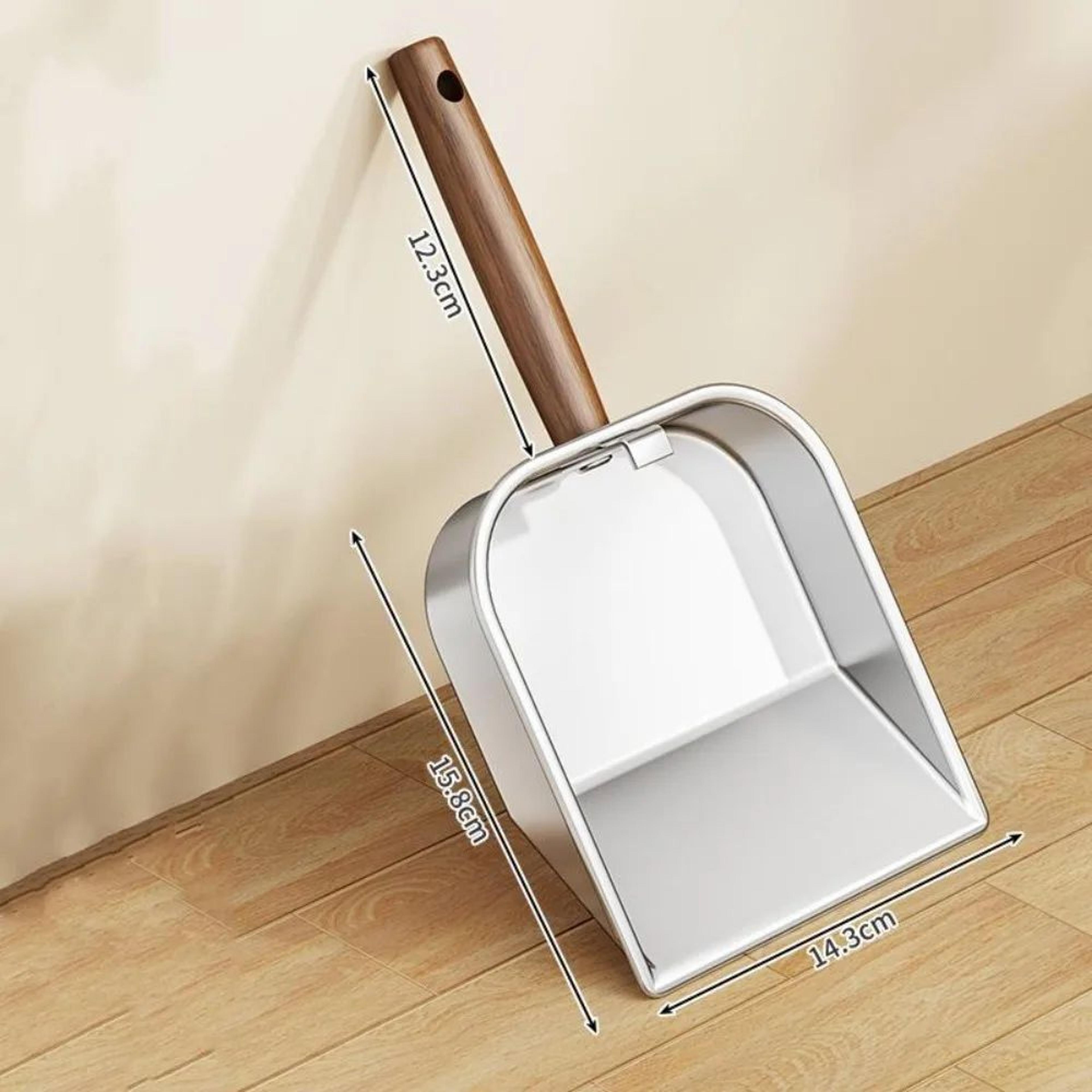 Premium Stainless Steel Cat Litter Scoop With Wooden Handle 8