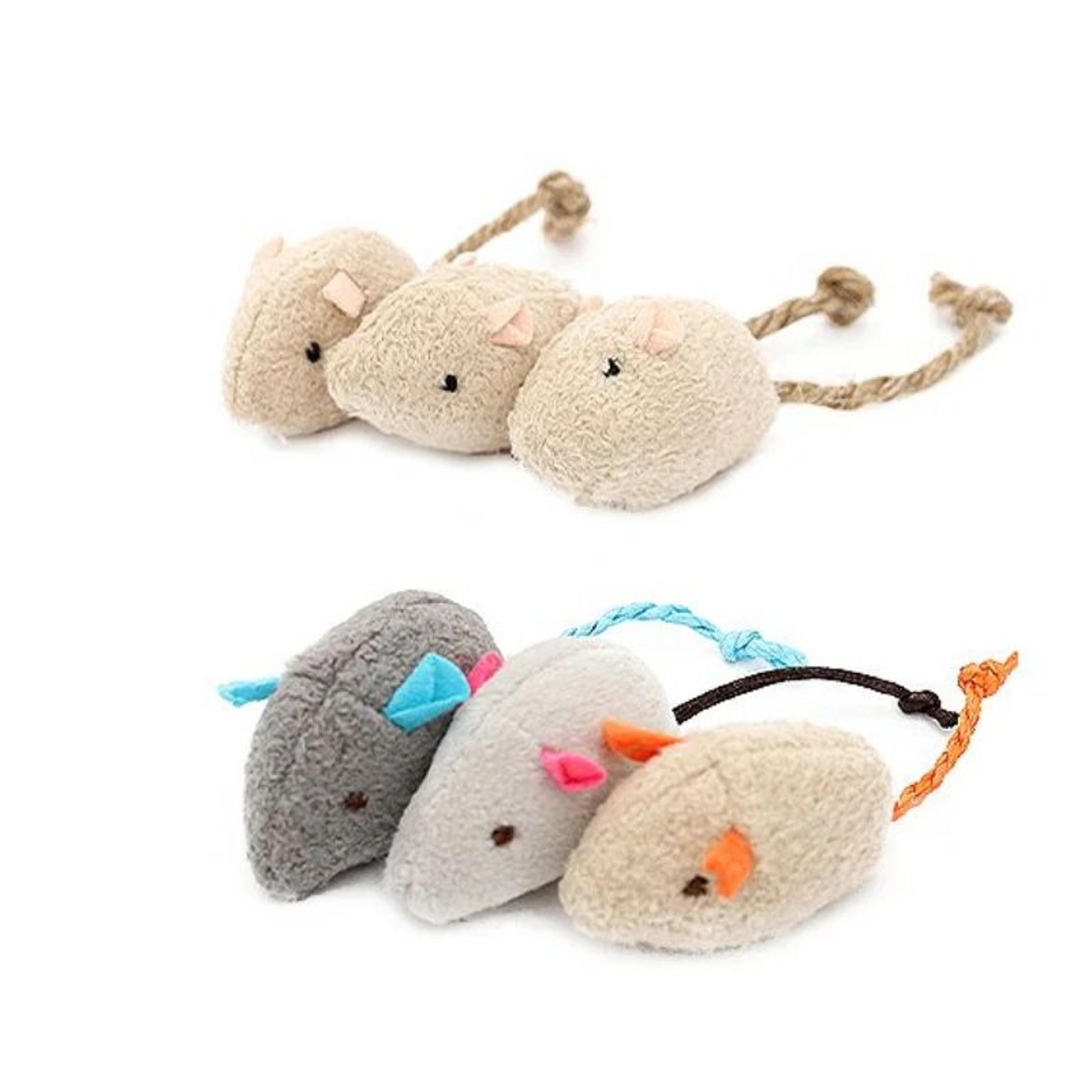 Interactive Catnip Rattle Mouse Toys For Cats 7