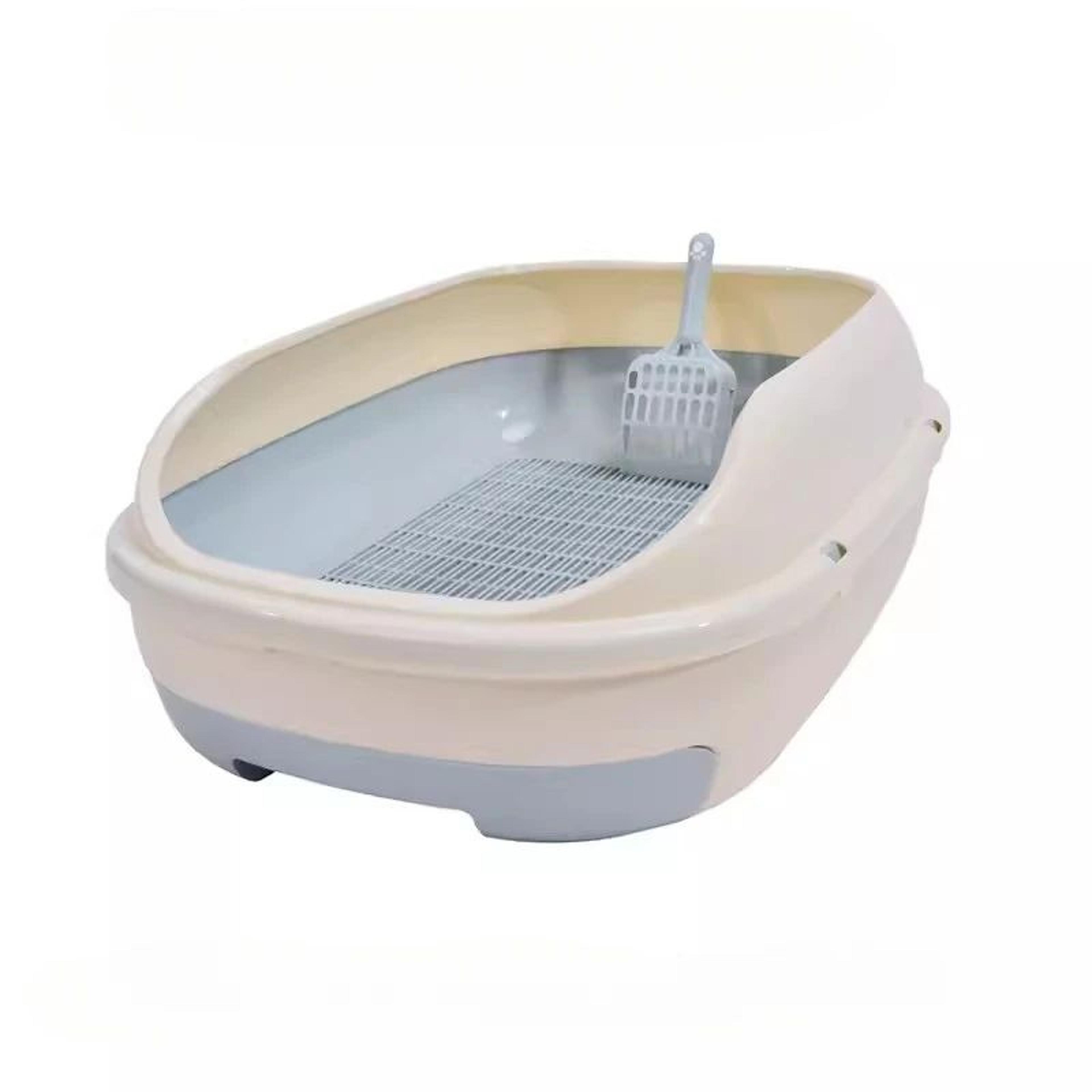Extra Large Semi Enclosed Cat Litter Box With Pull Out Drawer 8
