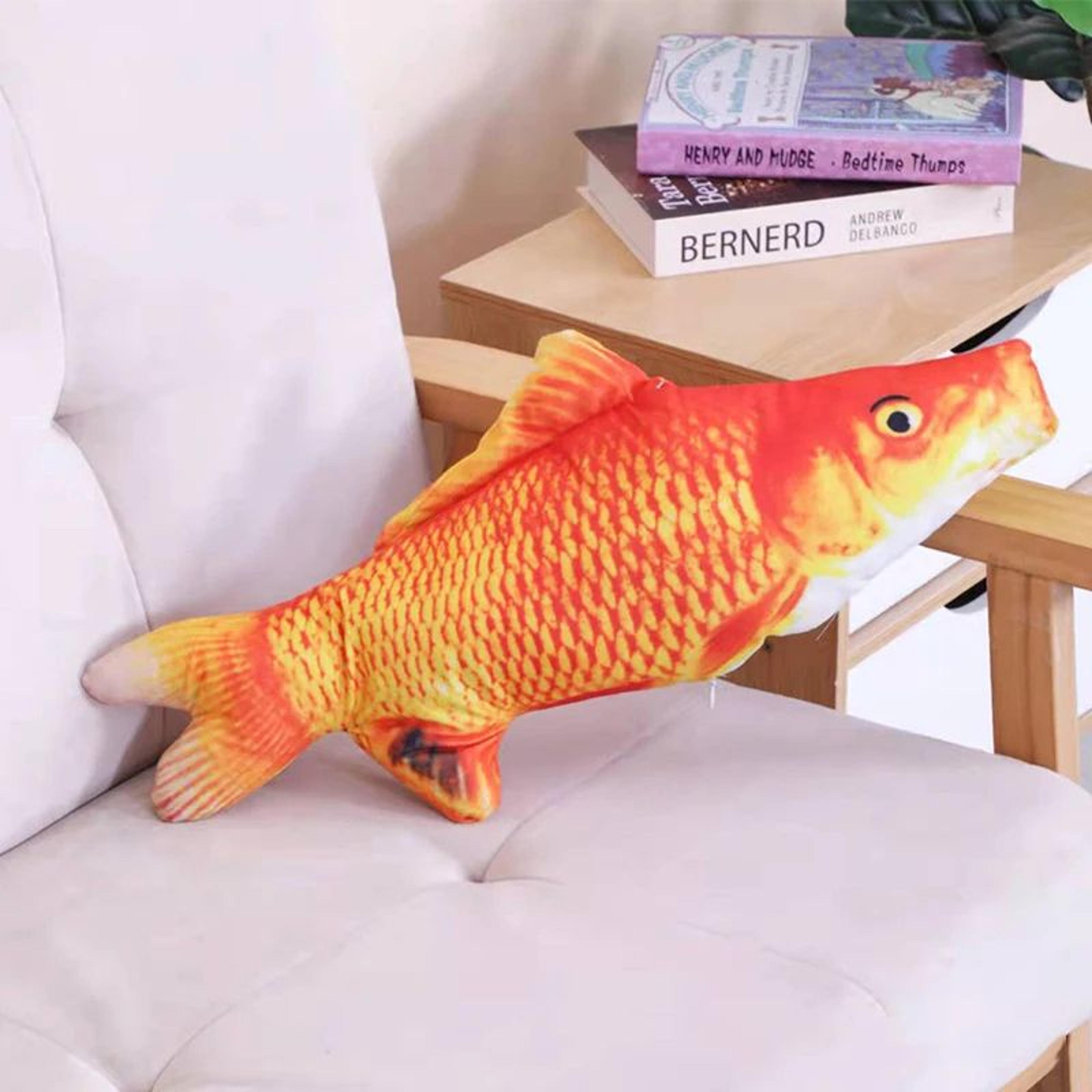 Realistic Catnip Fish Plush Toy For Cats 11
