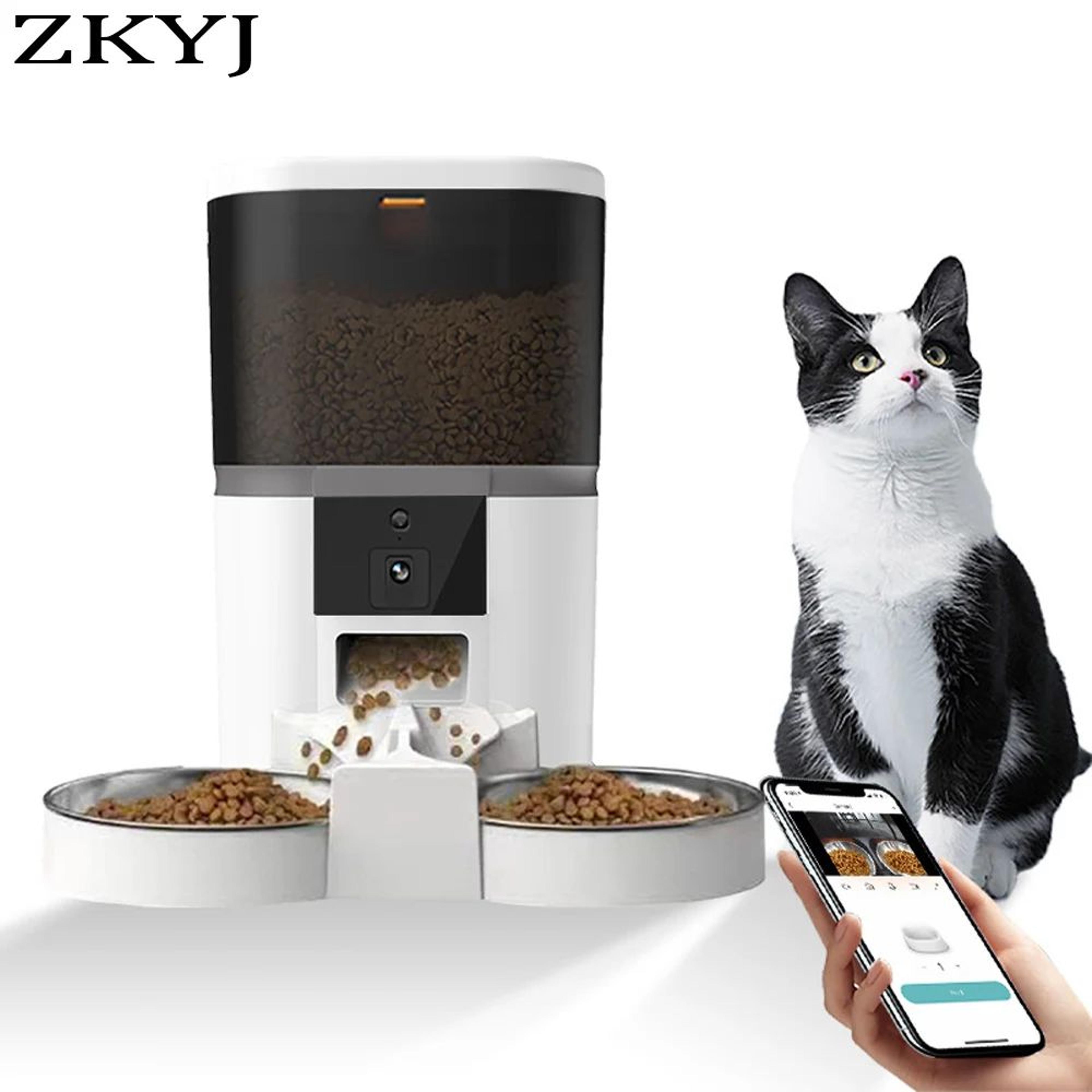 SmartView Automatic Pet Feeder With HD Camera 4L WiFi Cat And Dog Food Dispenser 0