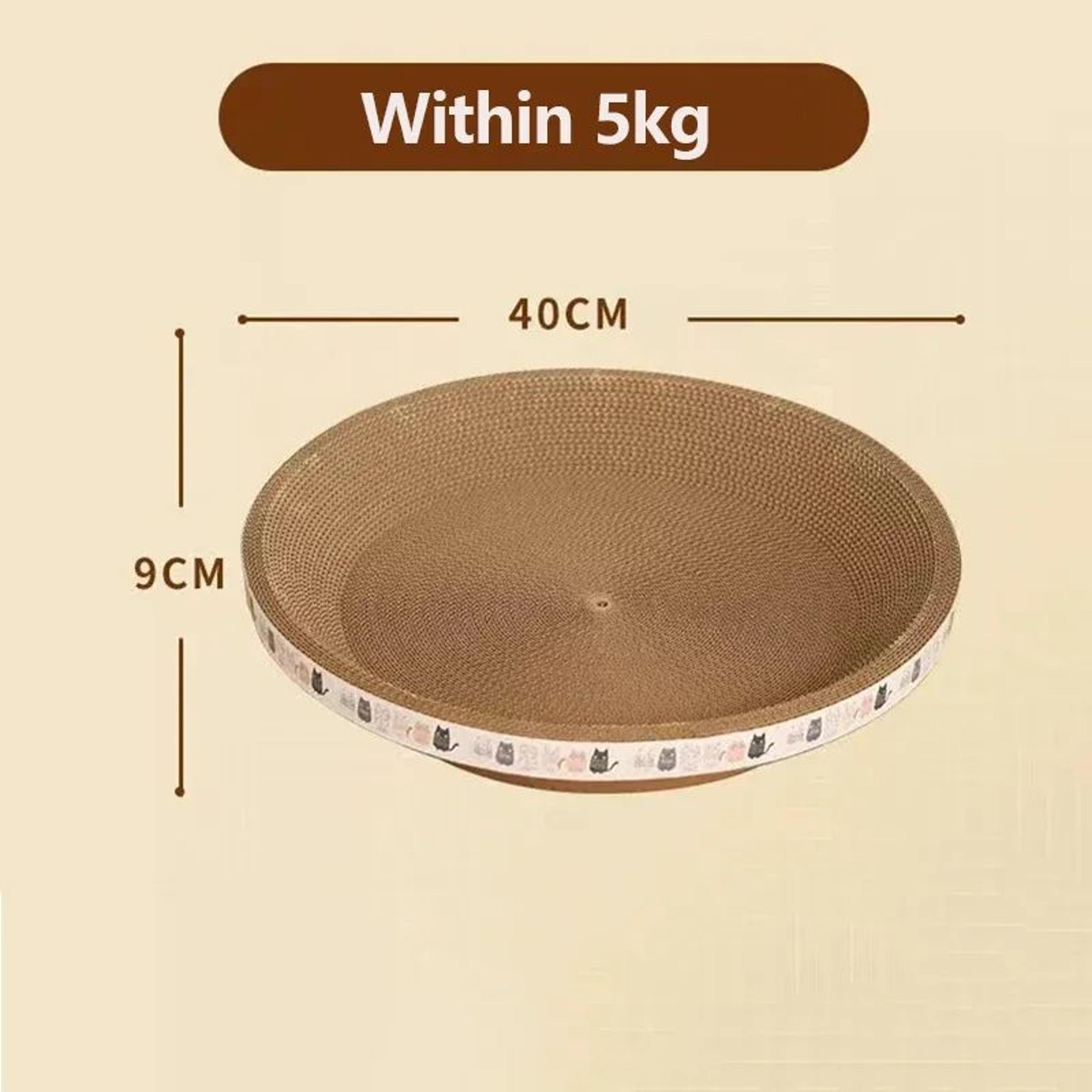 ScratchLounge Corrugated Cat Scratching Bed With Catnip 9