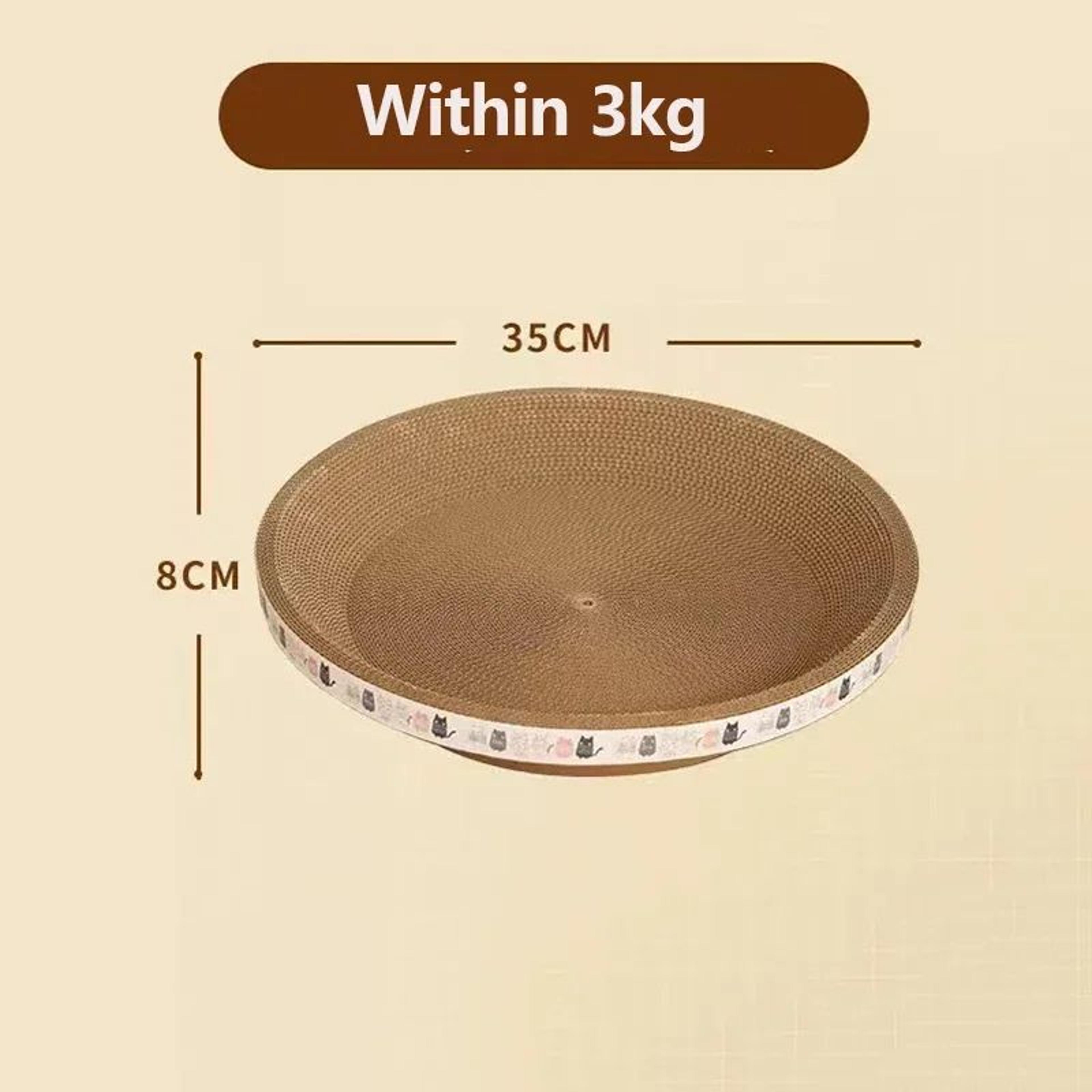 ScratchLounge Corrugated Cat Scratching Bed With Catnip 7