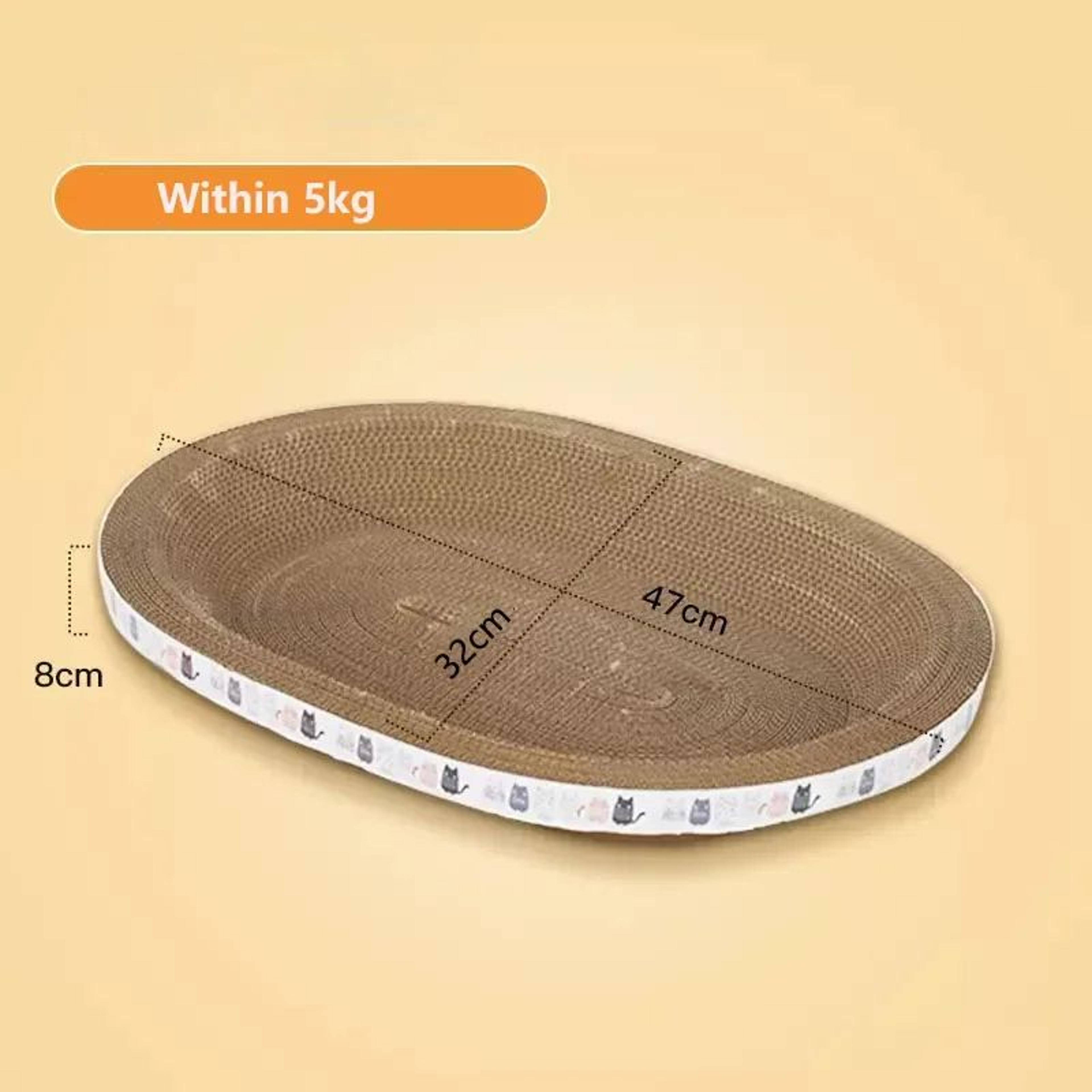 ScratchLounge Corrugated Cat Scratching Bed With Catnip 8