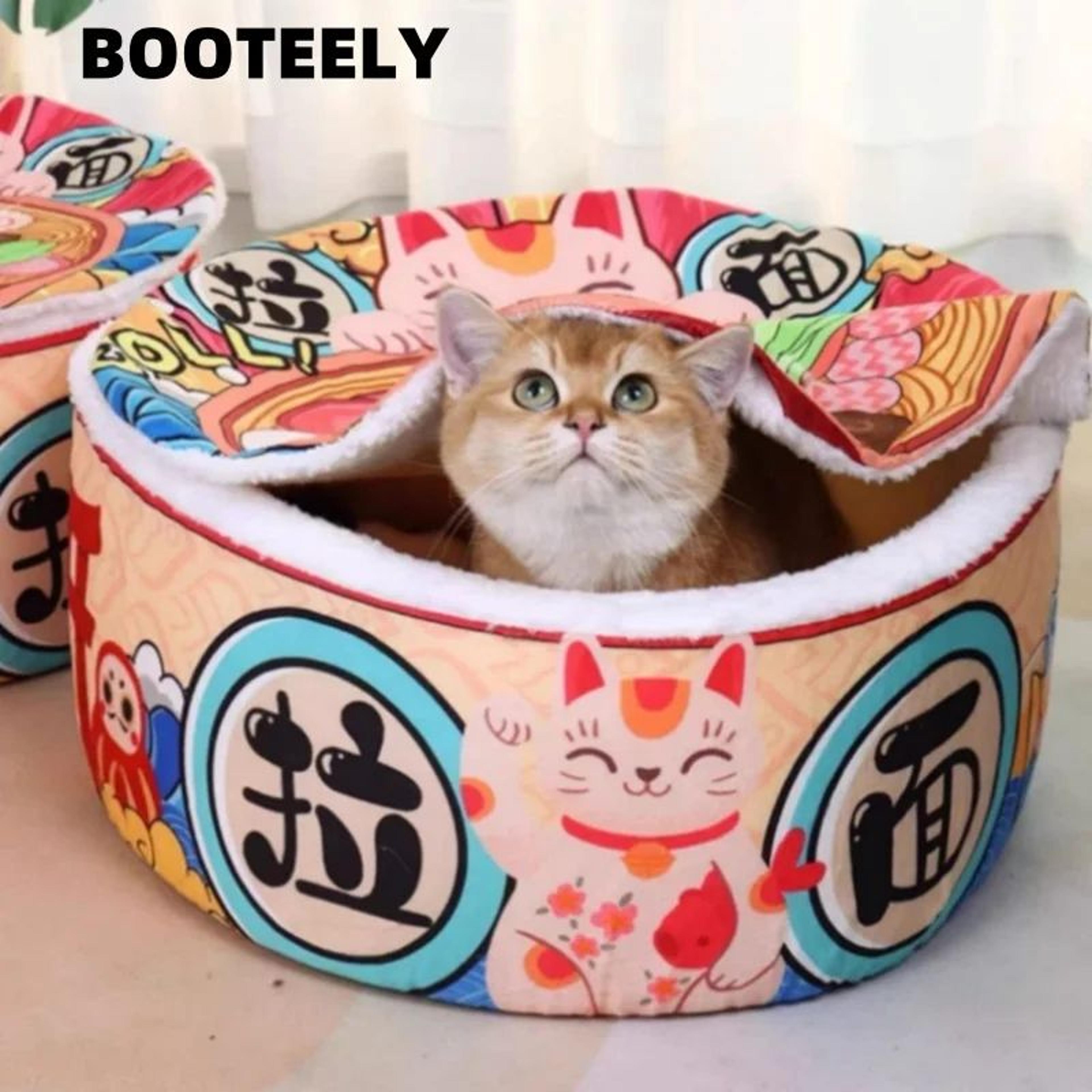 cozycup calming pet bed warm dog and cat nest house