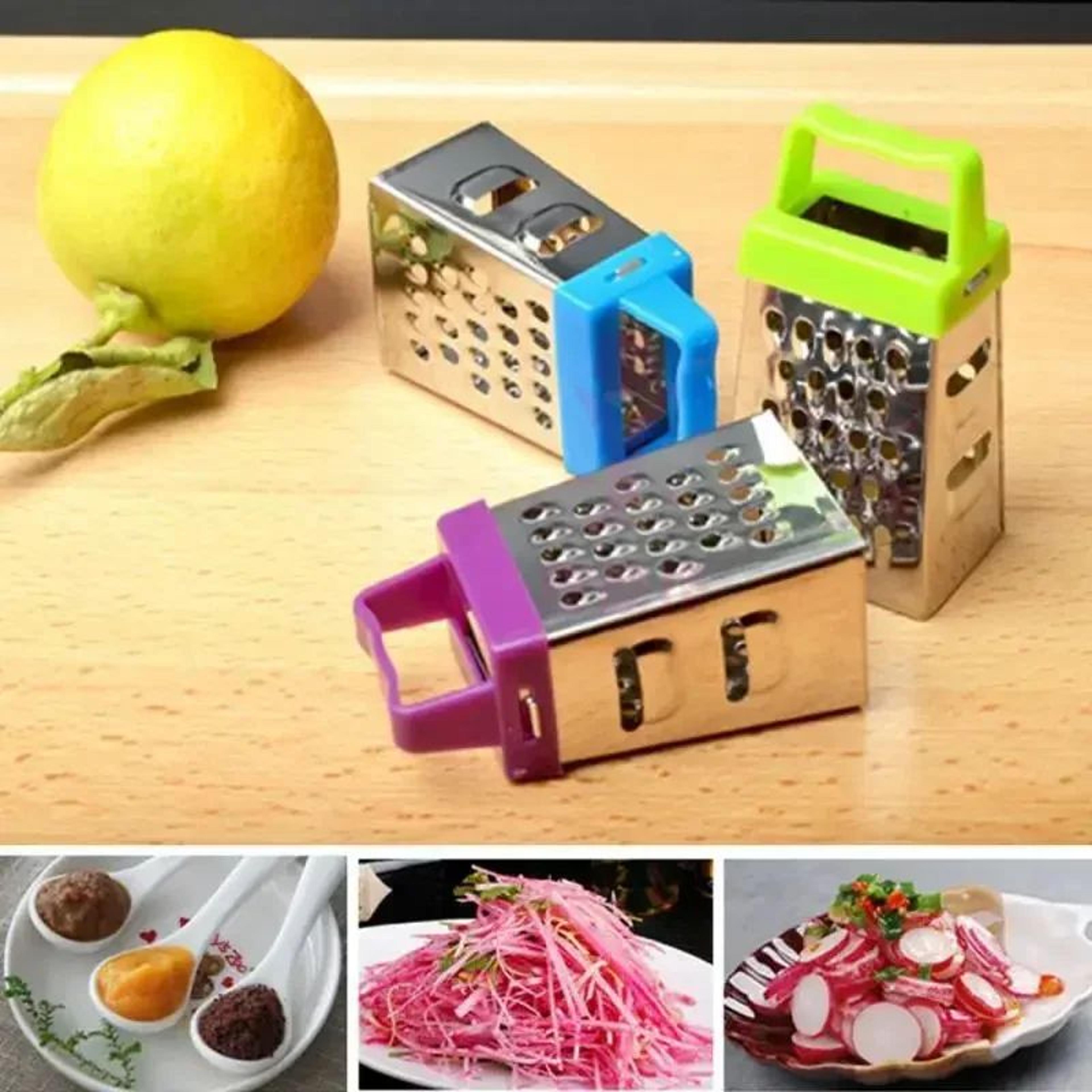 Mini Stainless Steel Vegetable Grater And Cheese Slicer 1