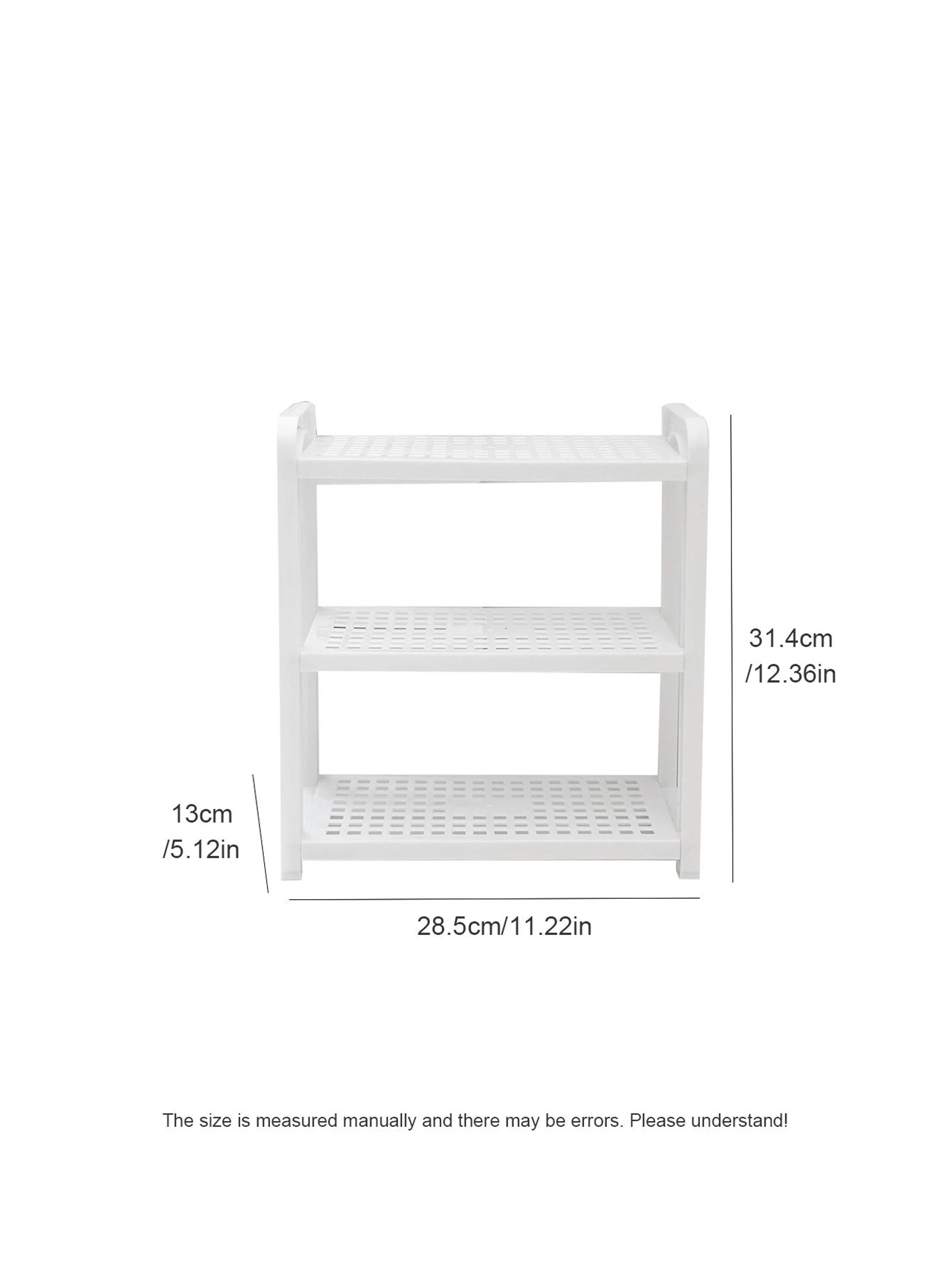 Multi Tier Desktop Storage Rack Bathroom And Vanity Organizer 7