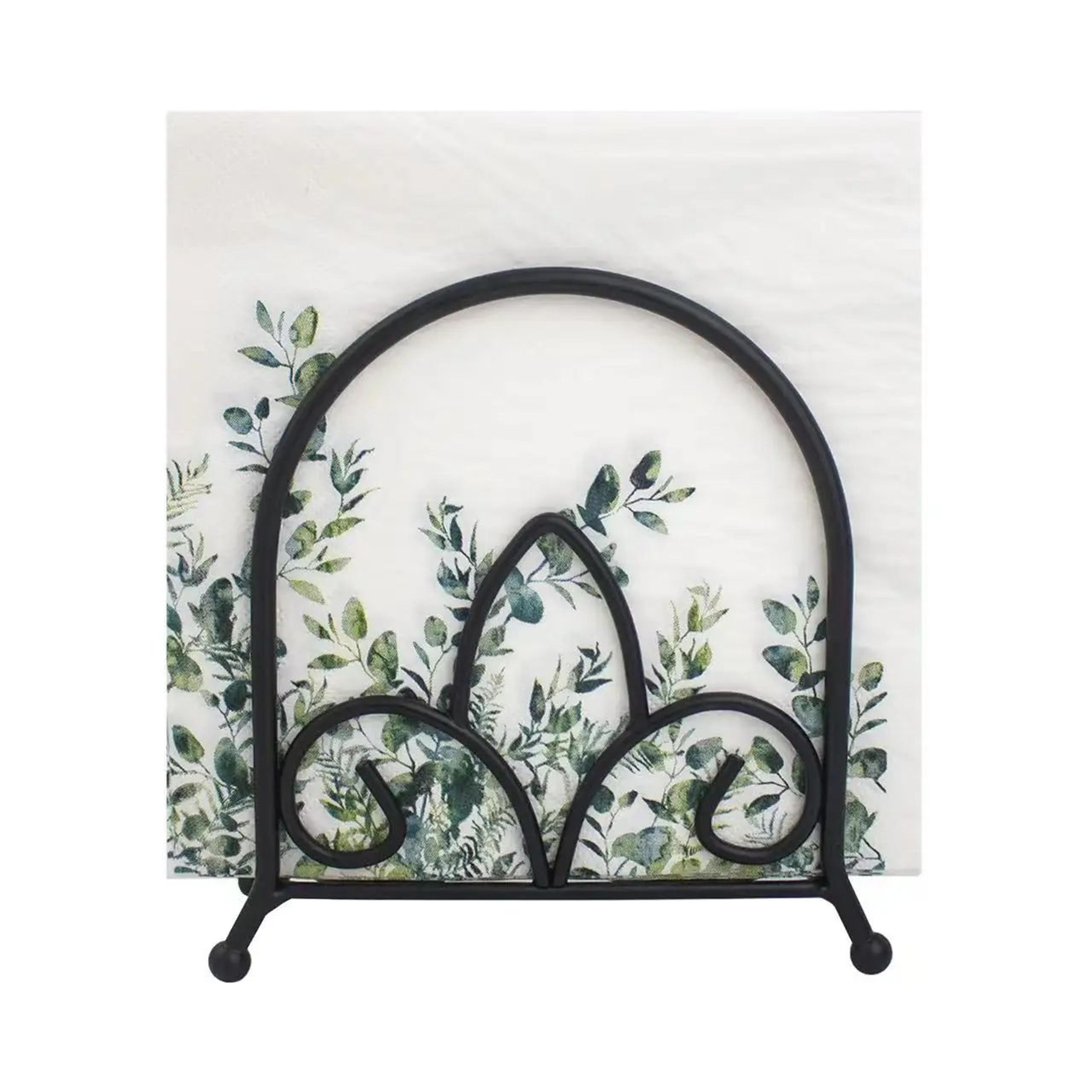Modern Metal Napkin Holder For Table Kitchen 4