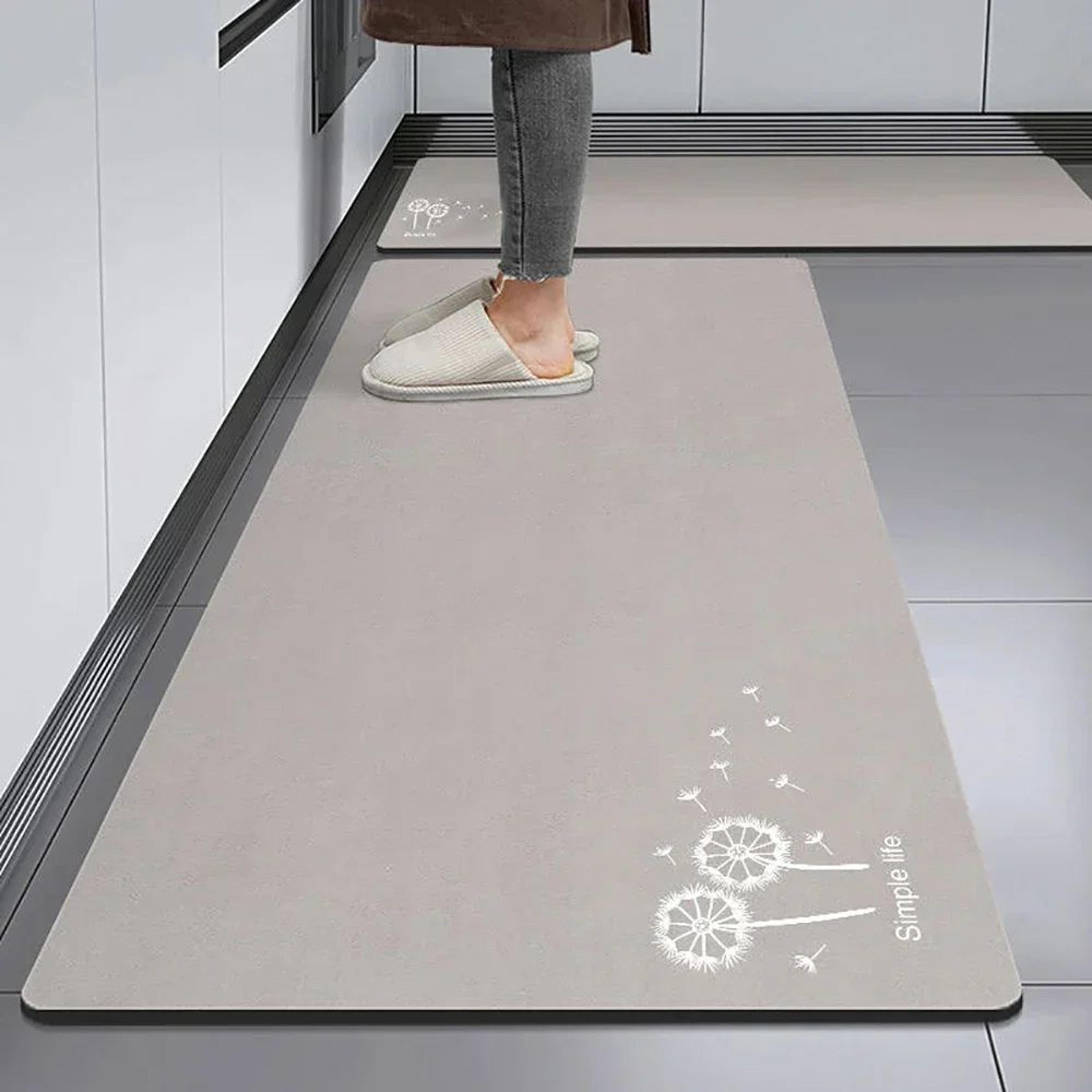 Crystal Velvet Kitchen Runner Mat Absorbent Non Slip Floor Rug 8