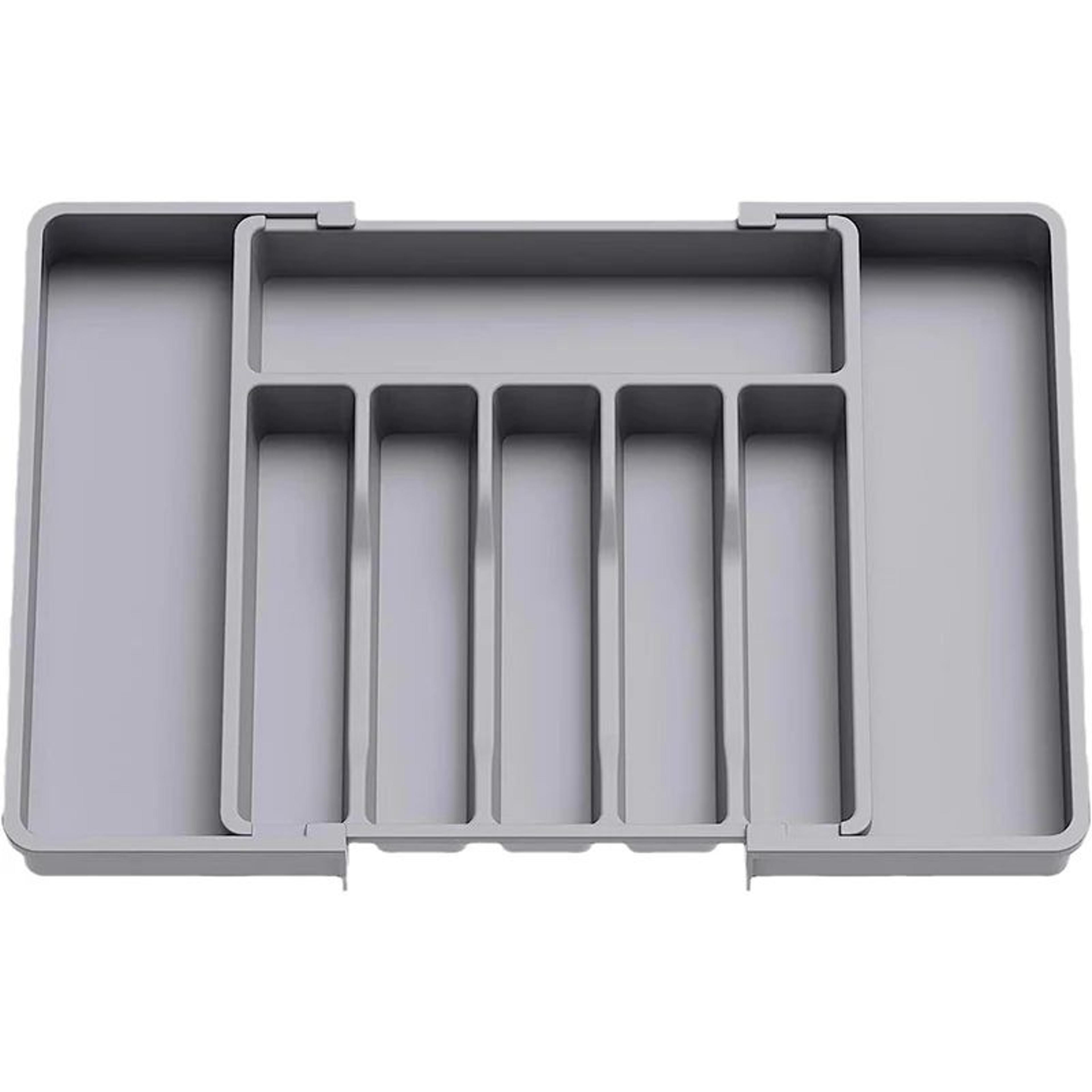 Expandable Cutlery Drawer Organizer Adjustable Kitchen Utensil Storage Tray 7