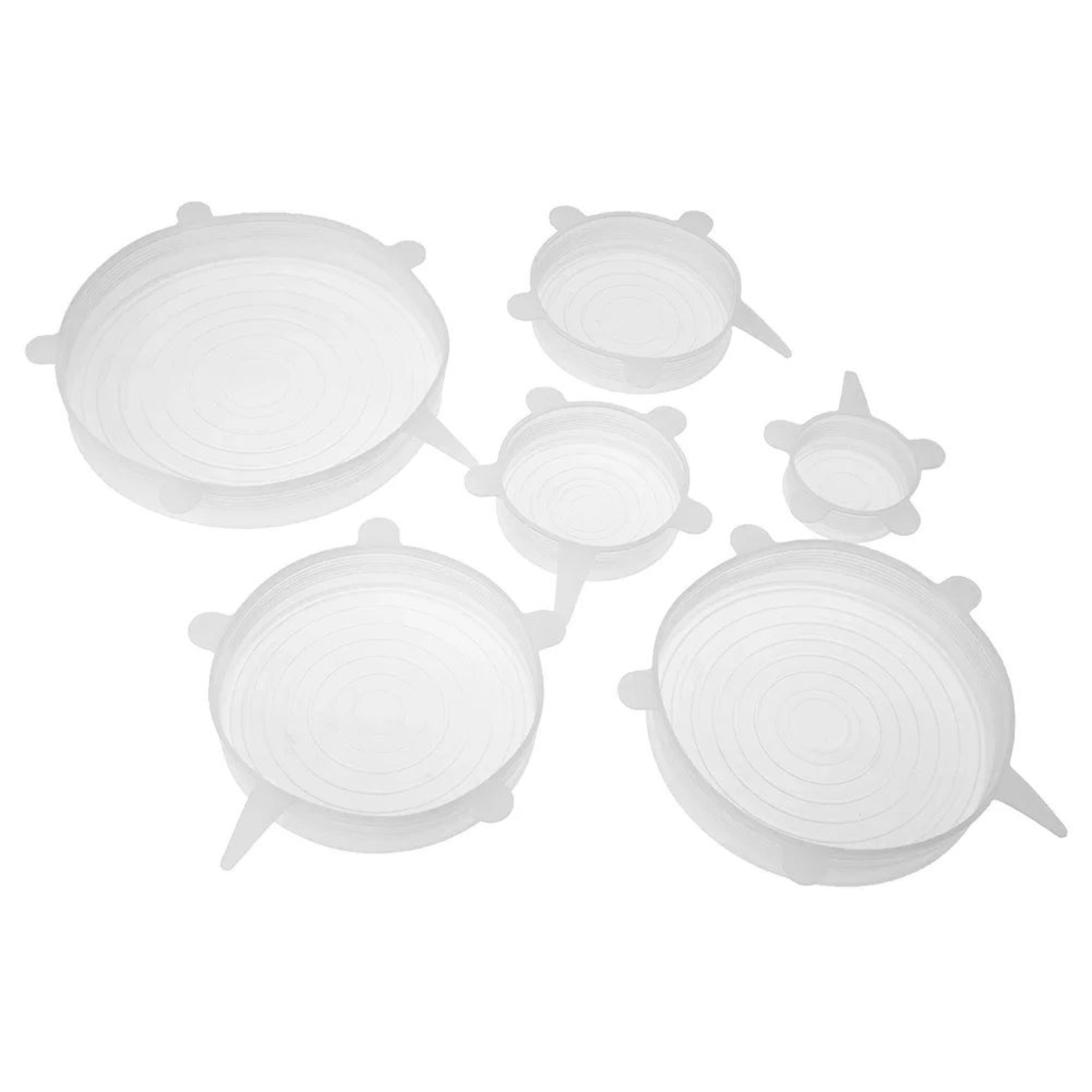 Reusable Stretch Silicone Lids Universal Food Storage Covers 1