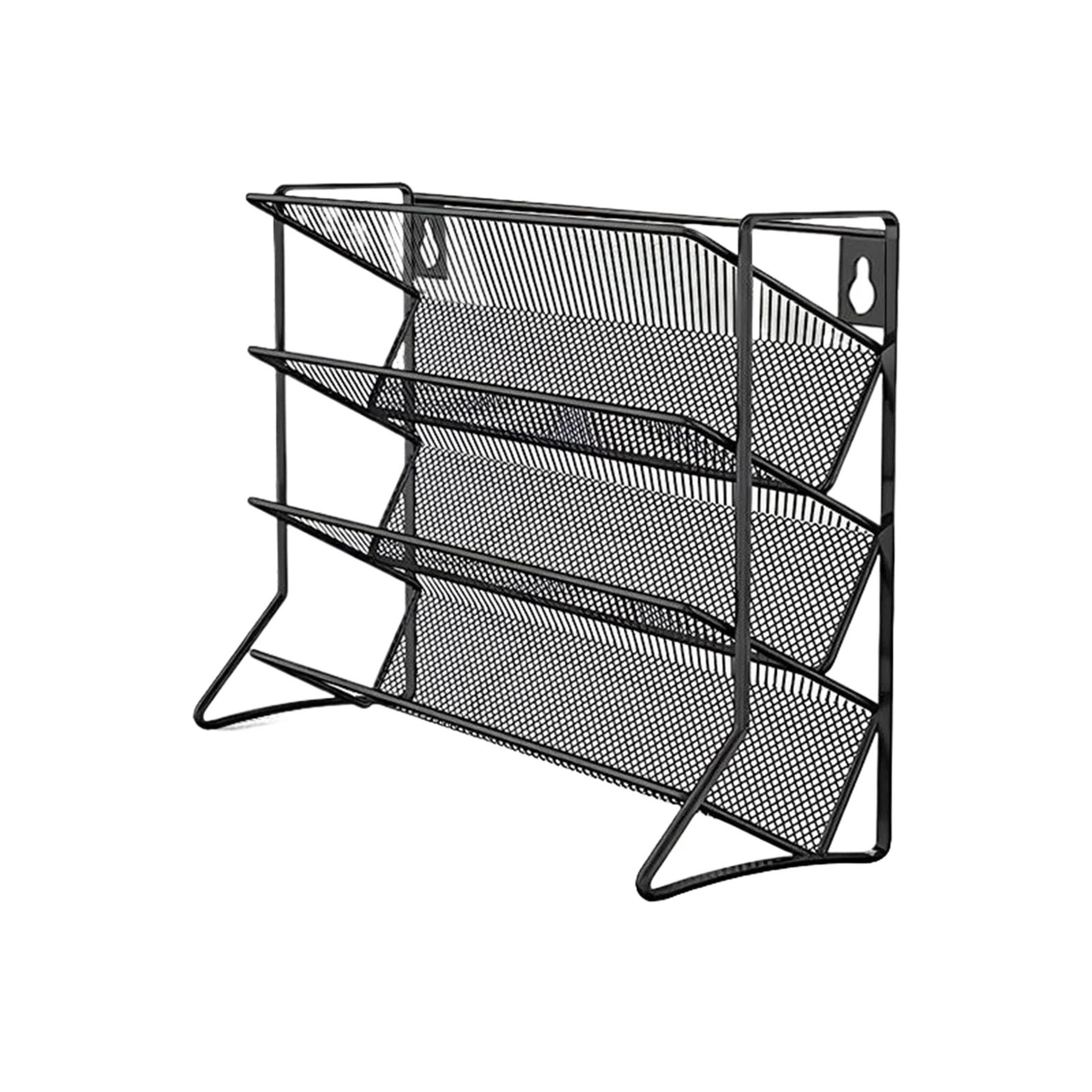 4 Tier Wall Mounted Spice Rack Kitchen Cabinet Organizer Shelf 6