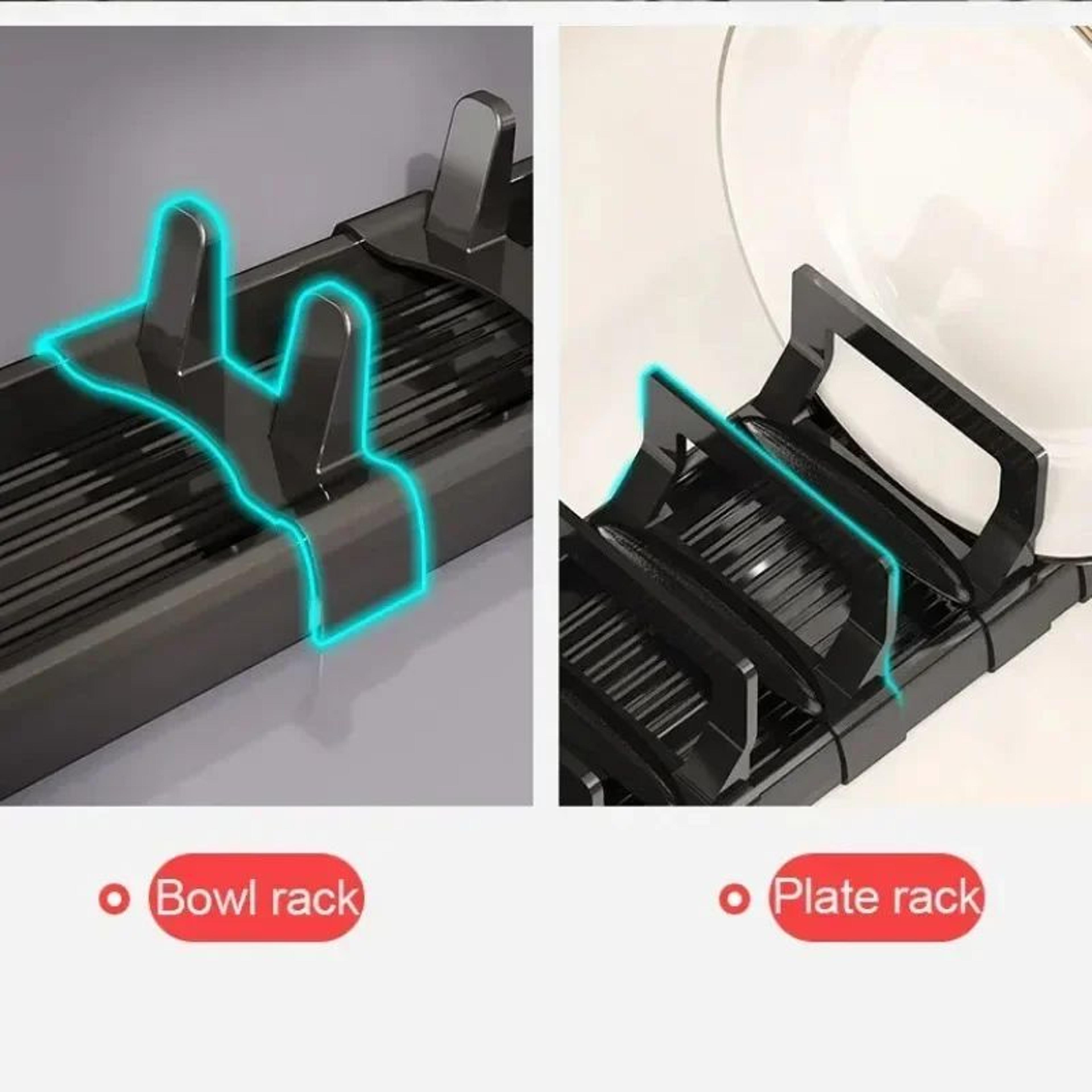 SlideStore Expandable Dish Rack Organizer 3