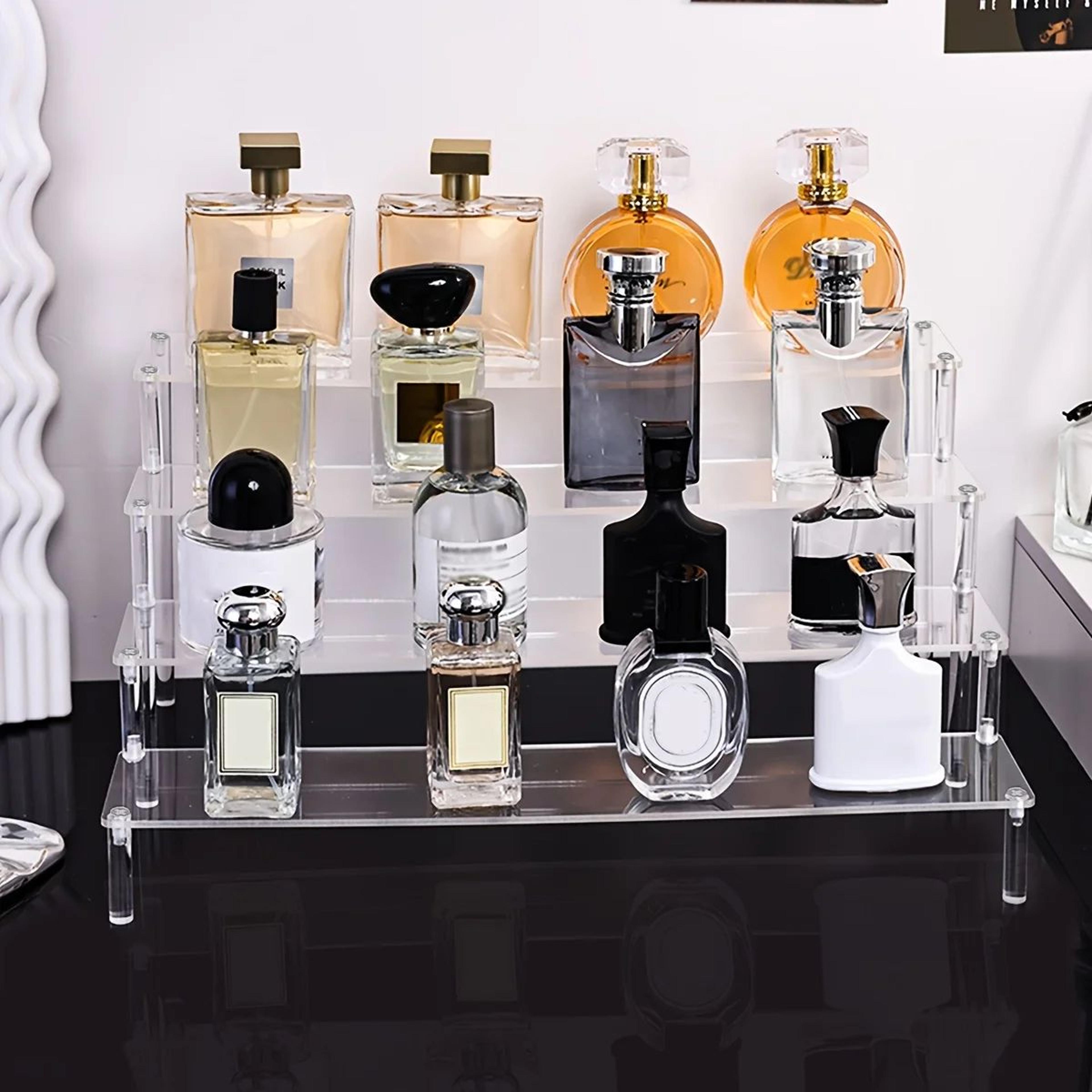 CrystalTier Acrylic Perfume Display Organizer 4