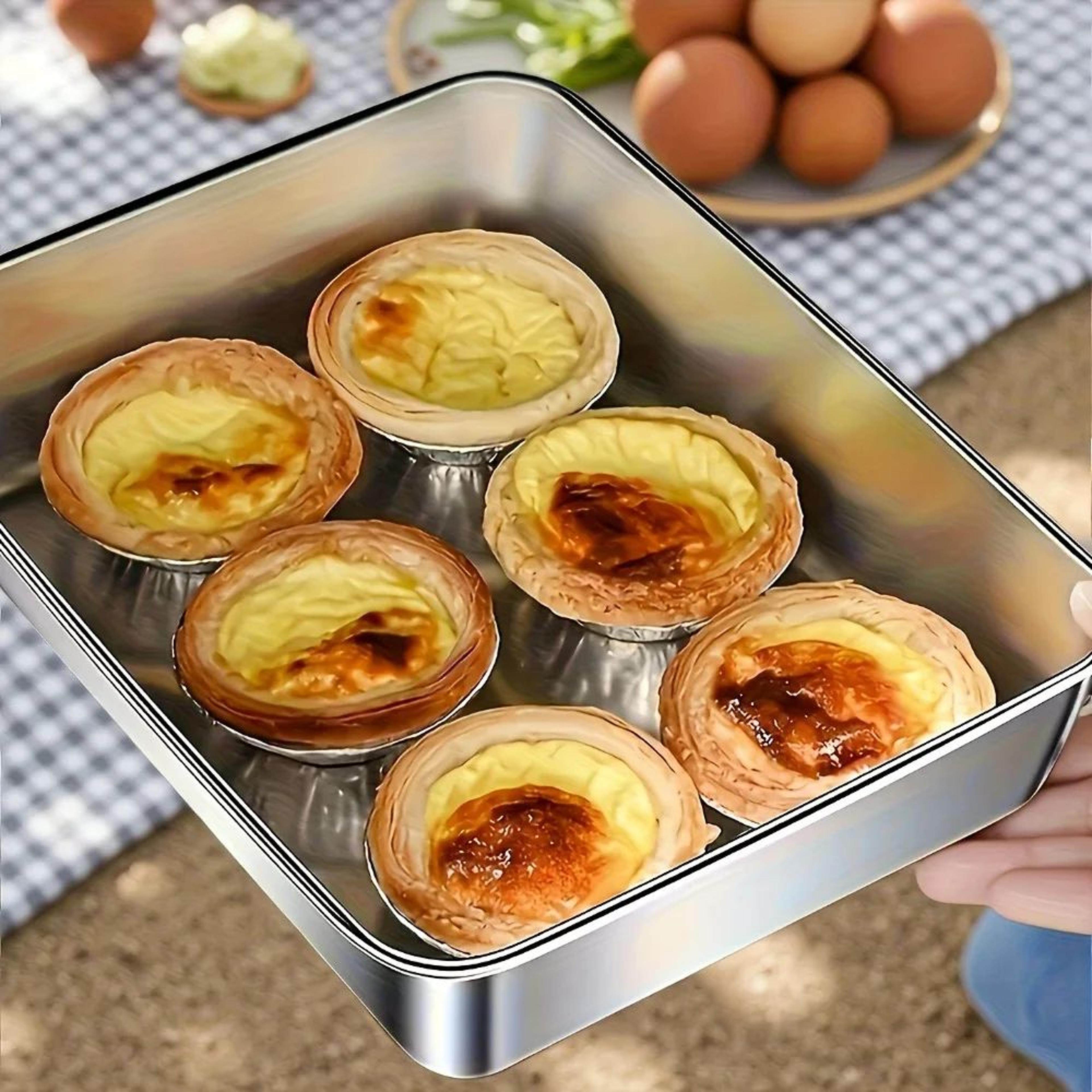 ChefBake Stainless Steel Roasting Pan Set 5