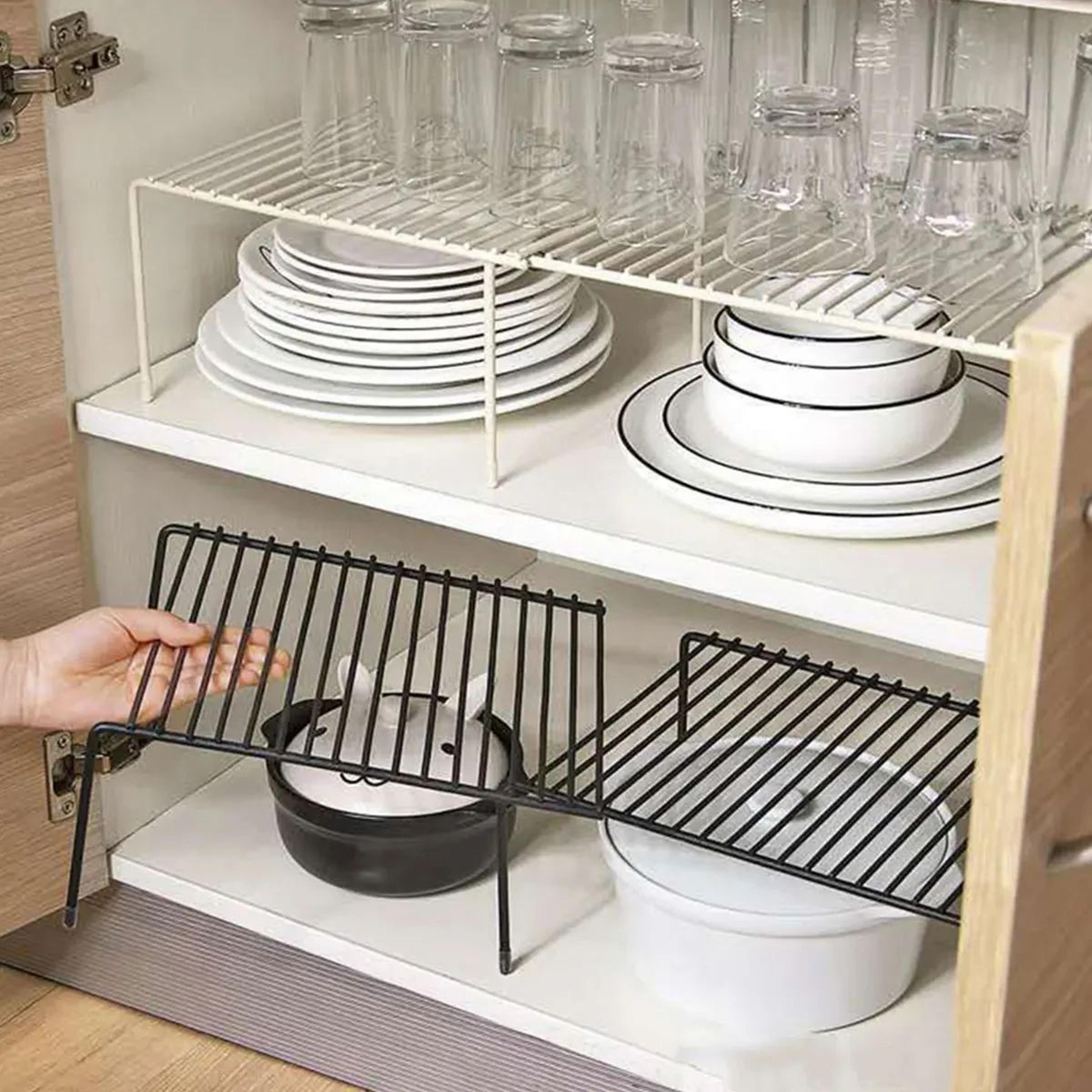 Expandable Spice Rack Organizer Shelf For Kitchen Cabinets 5
