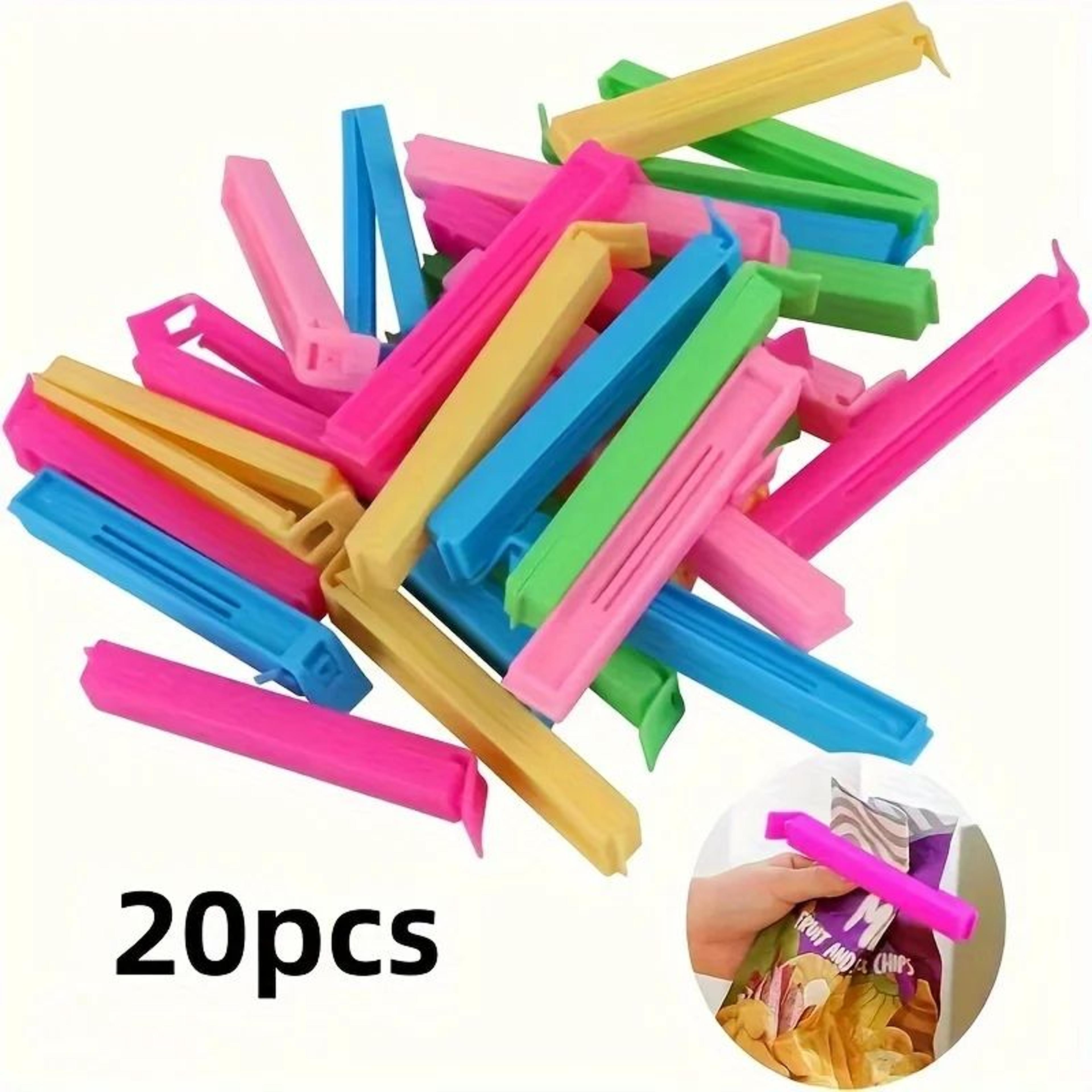 FreshSeal Reusable Food Bag Clips For Airtight Kitchen Storage 7