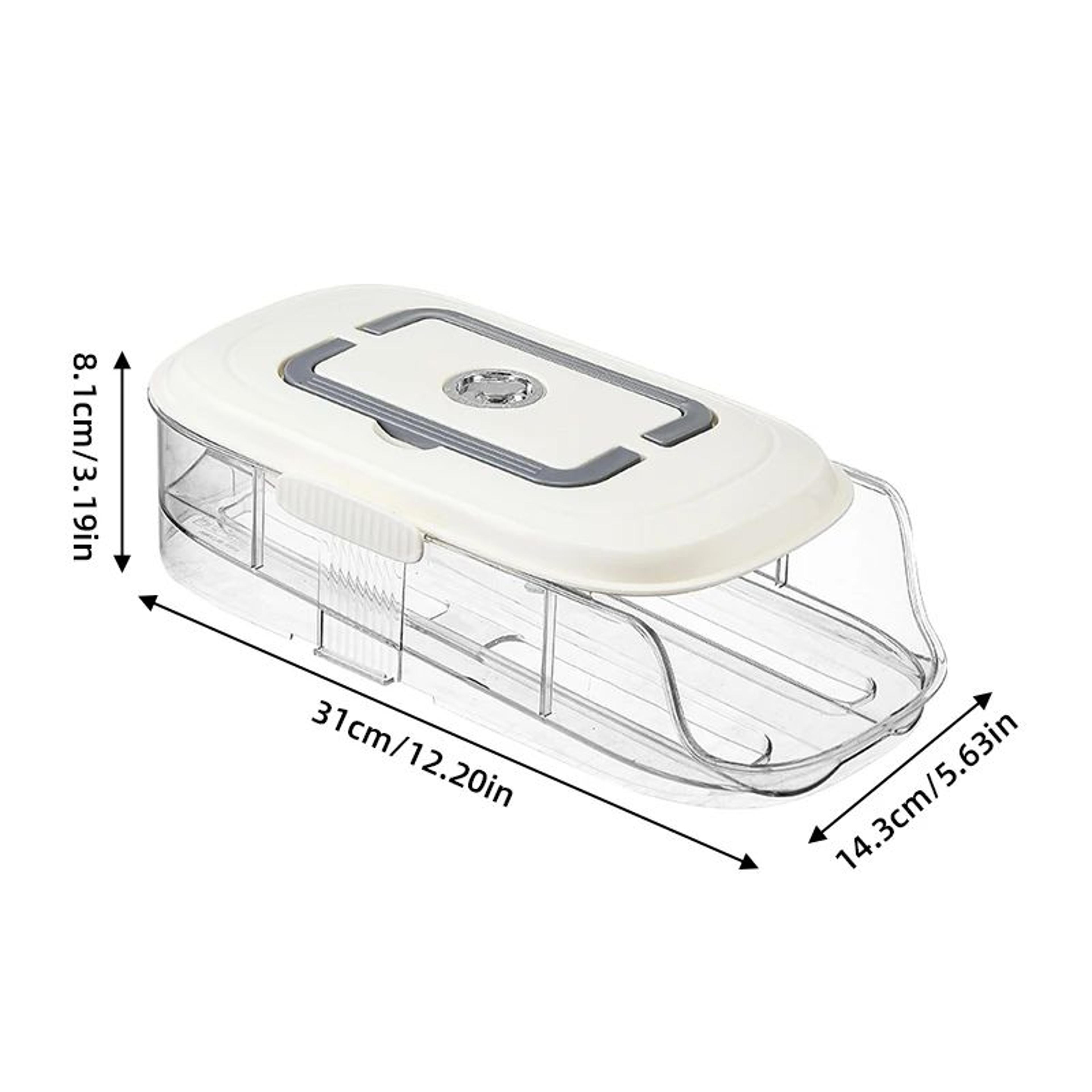 Automatic Rolling Egg Storage Box Multi Layer Refrigerator Organizer 8