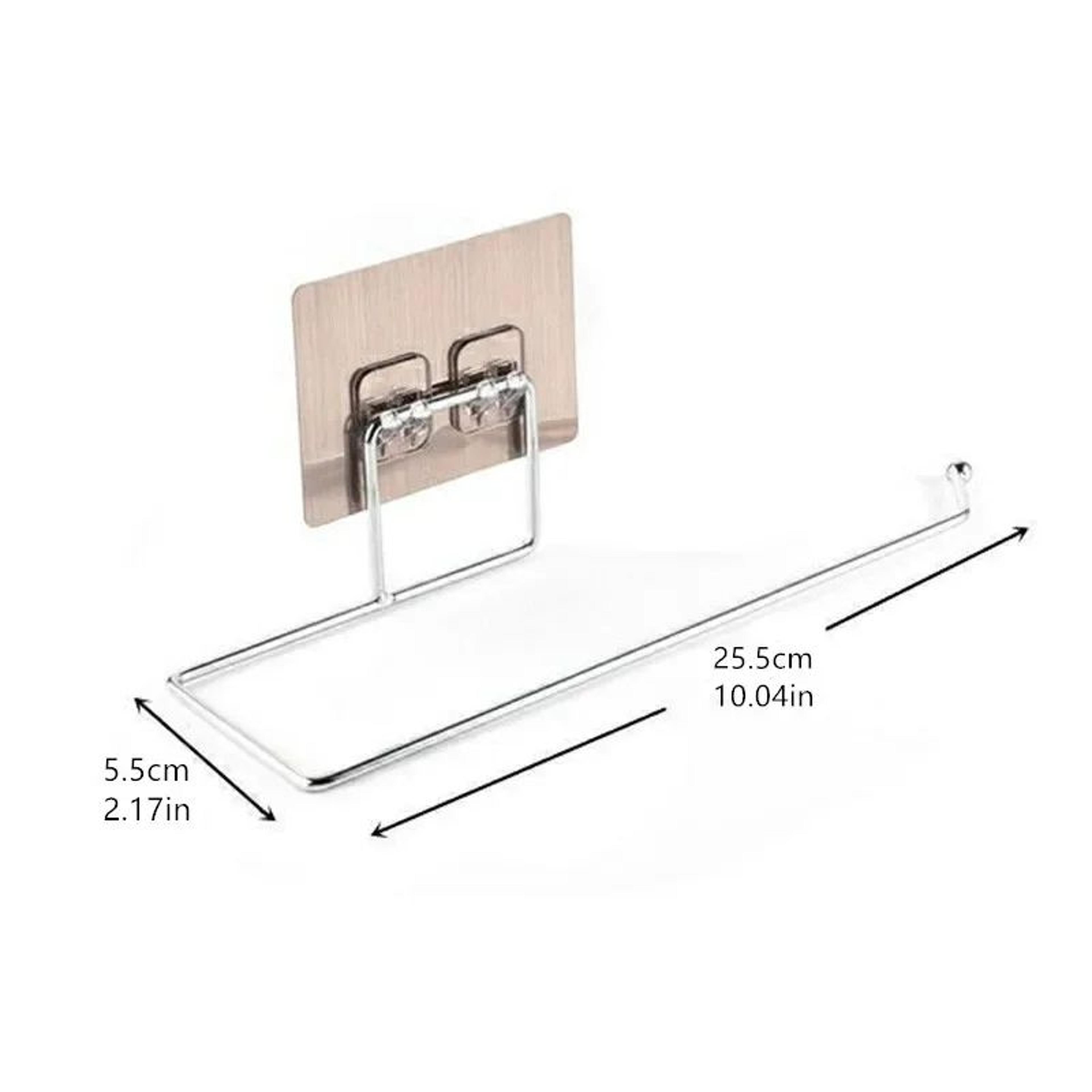 Under Cabinet Paper Towel Holder Self Adhesive Kitchen Organizer 5
