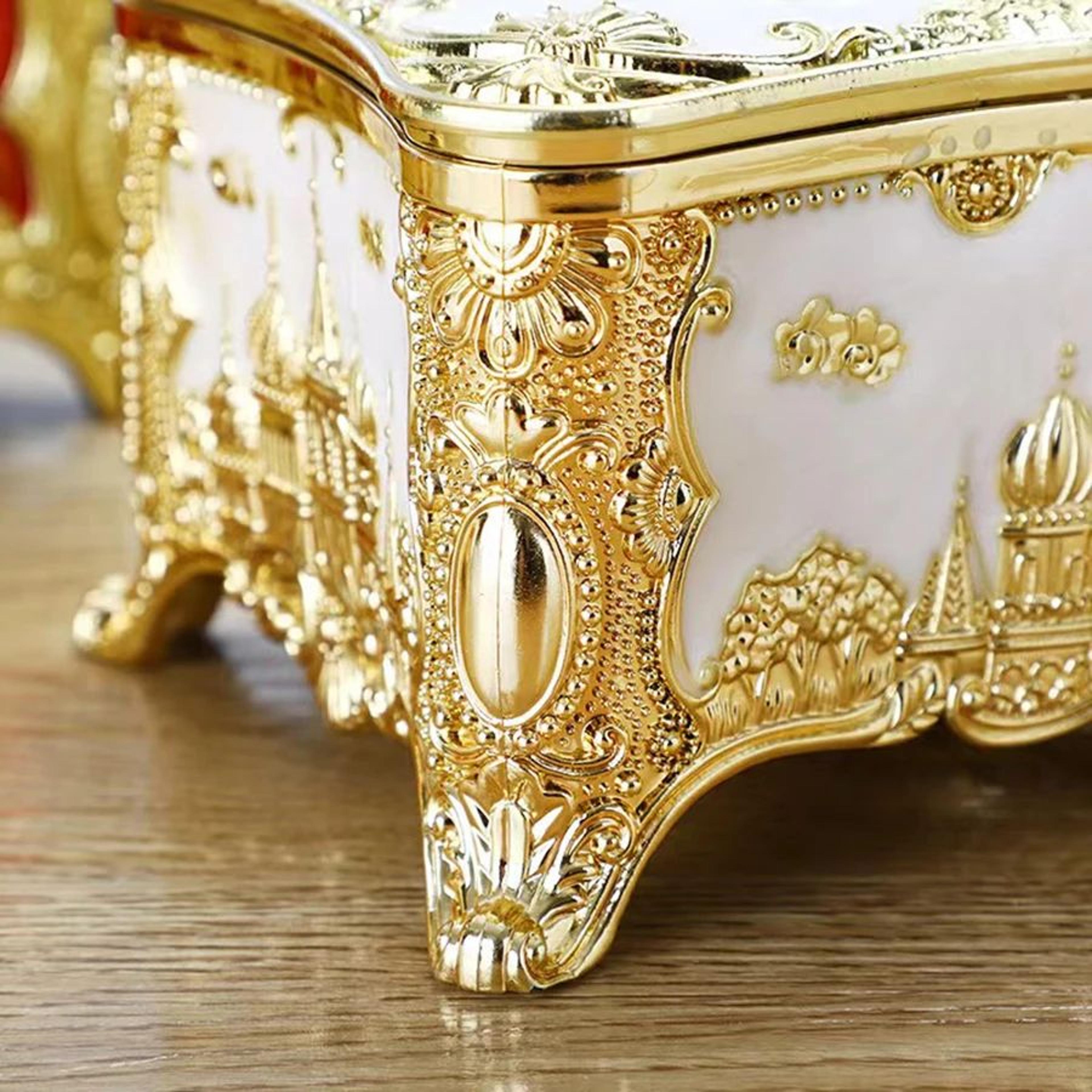 European Castle Tissue Box Holder 4