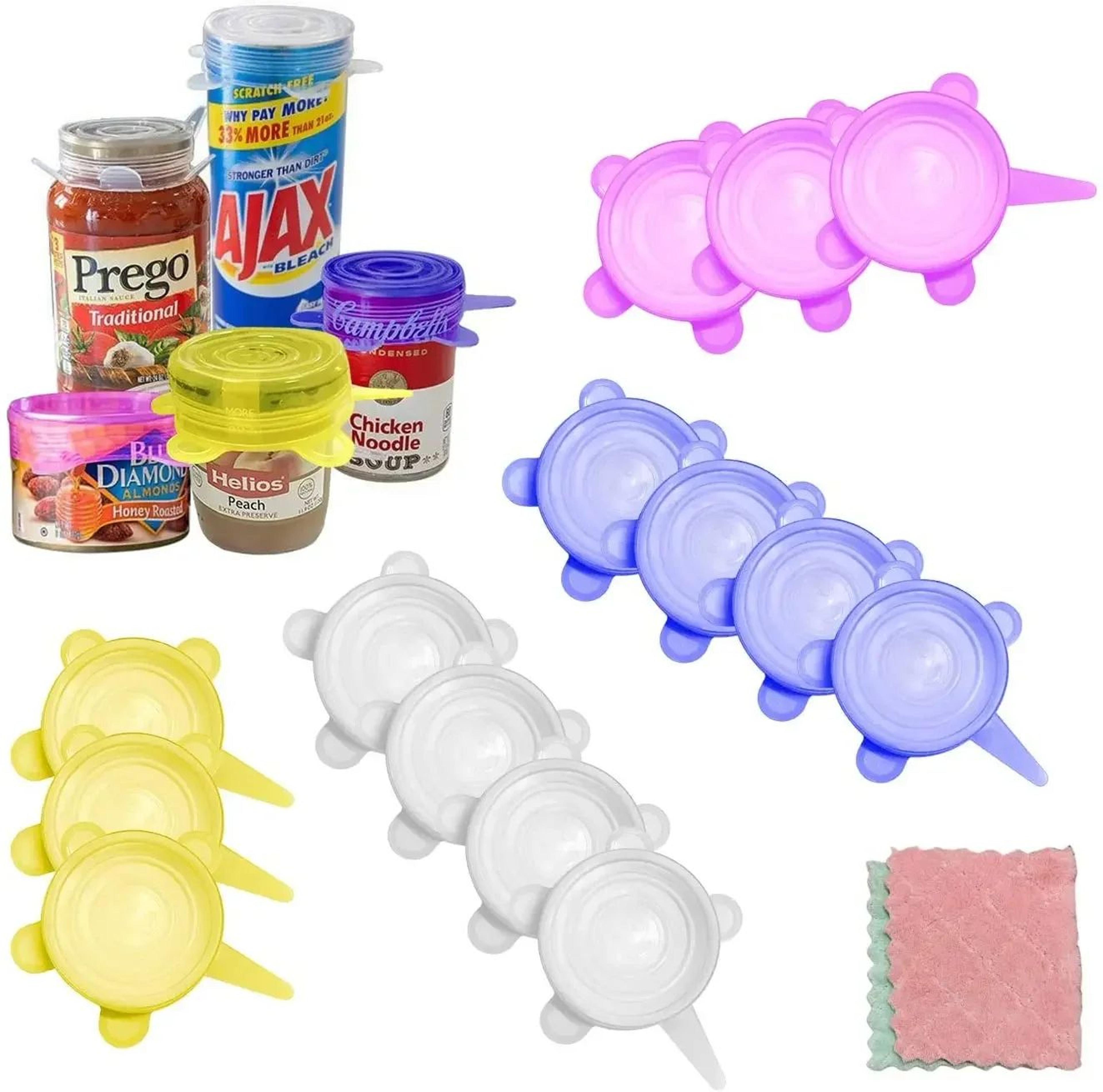 13 Piece Reusable Silicone Stretch Lid Set 12