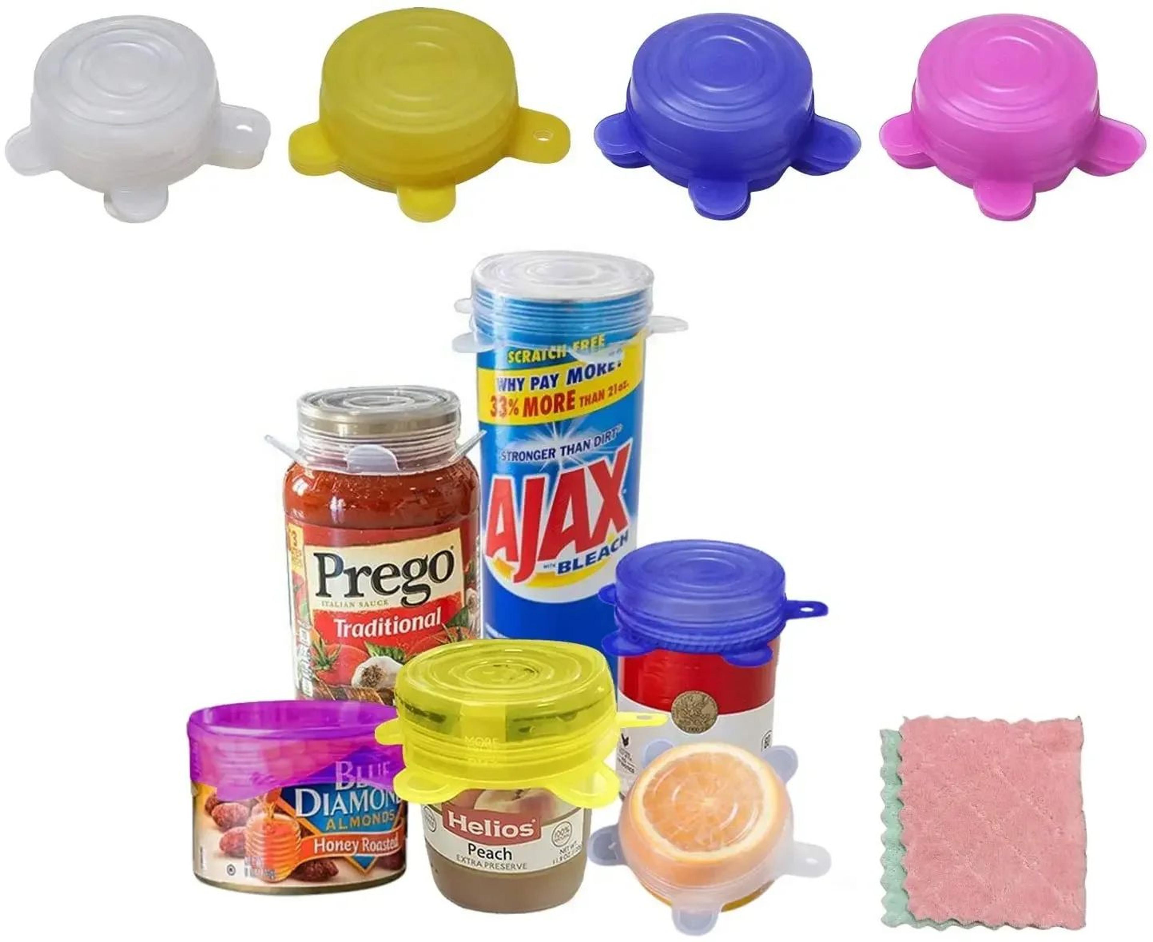 13 Piece Reusable Silicone Stretch Lid Set 16