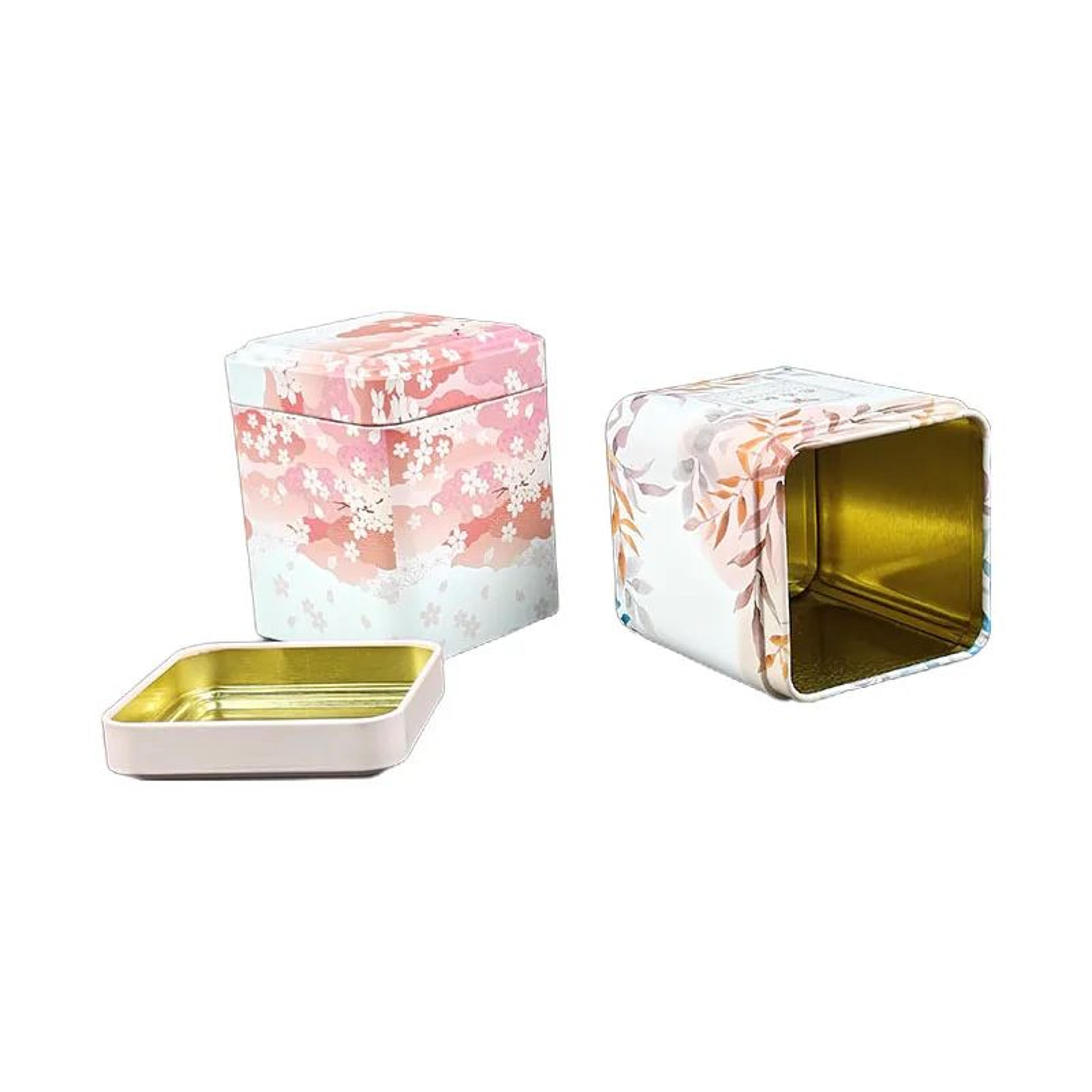 Vintage Tea Storage Tin Canister 4