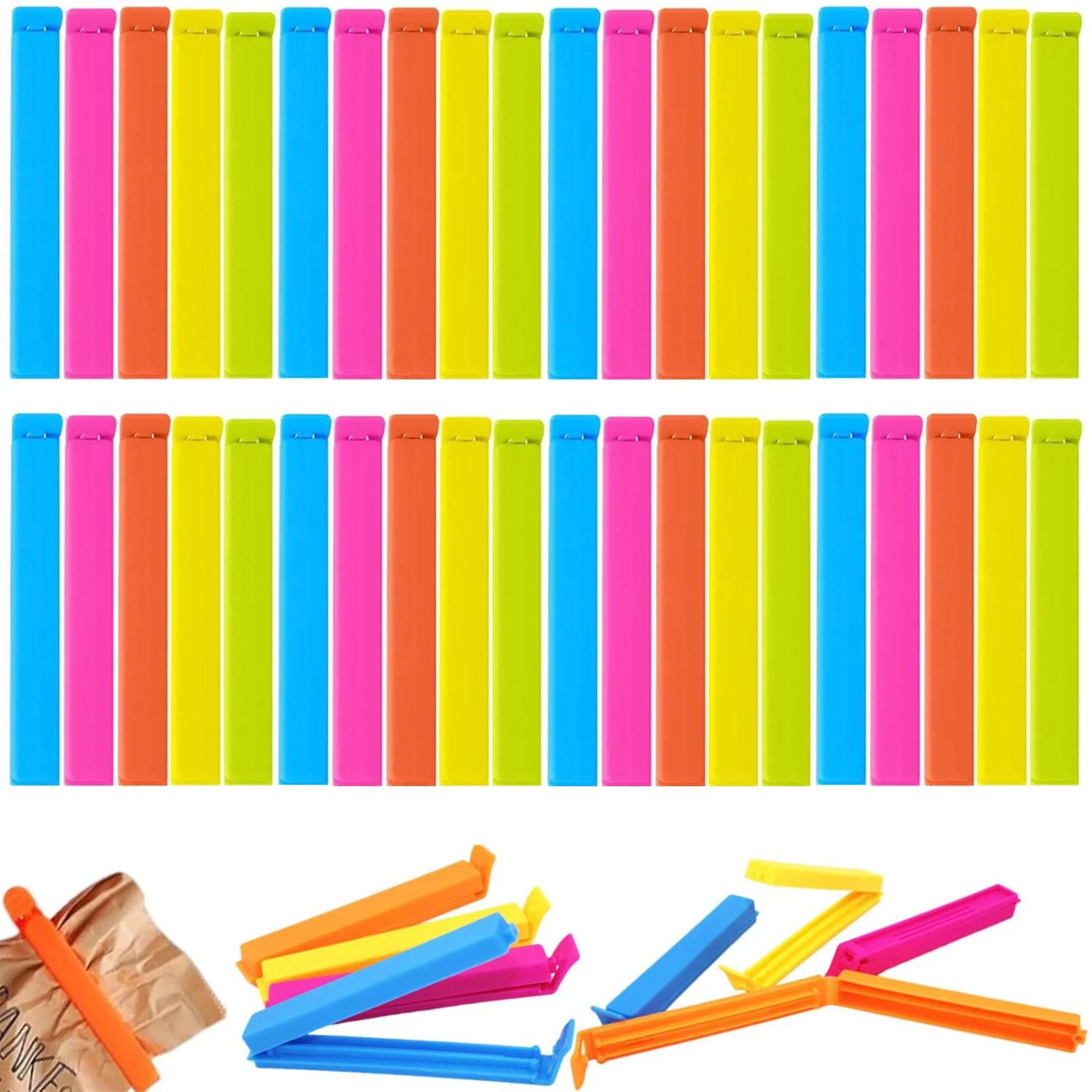 reusable food bag sealing clips set.