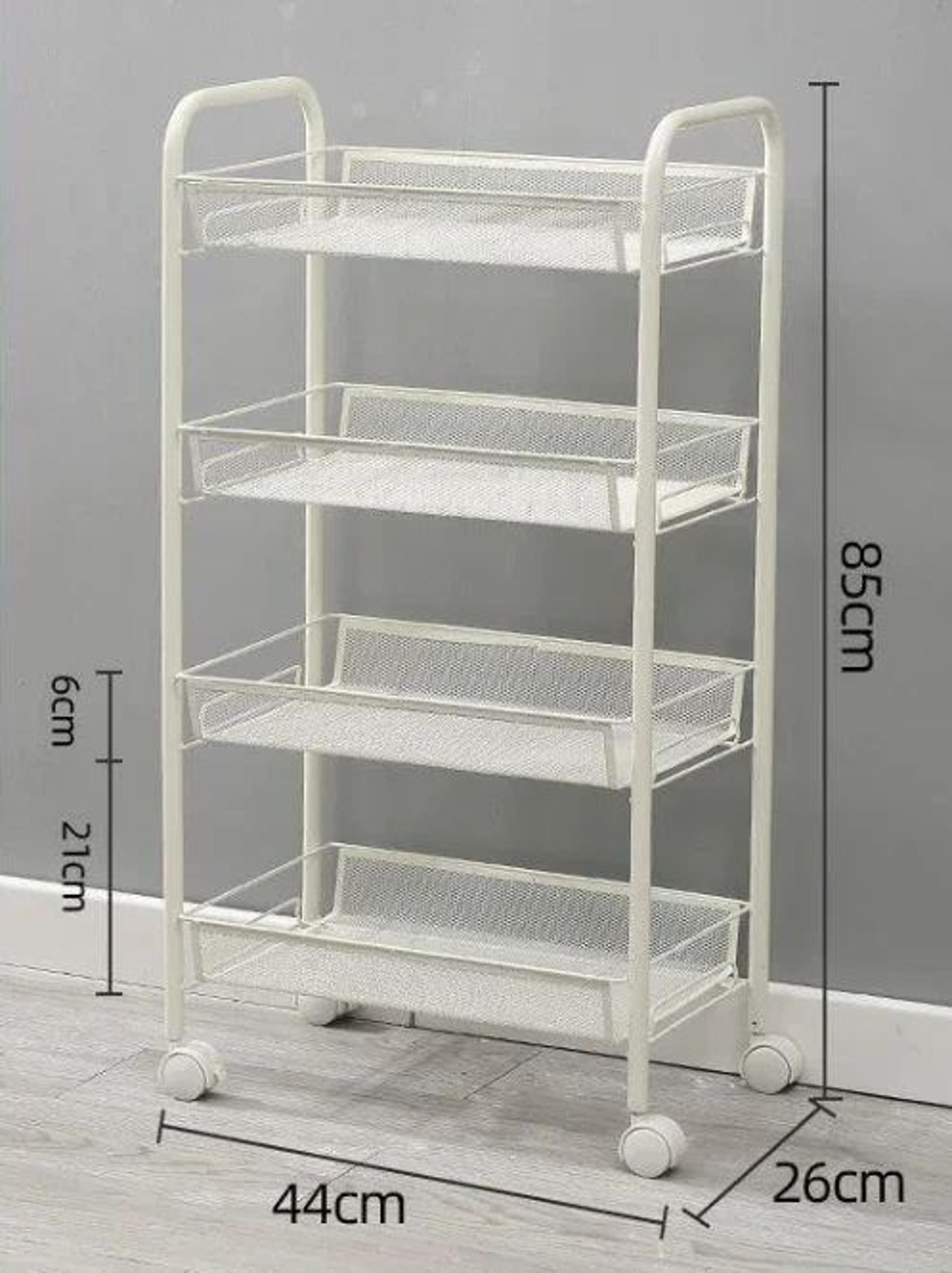 5 Tier Rolling Storage Cart Organizer 15
