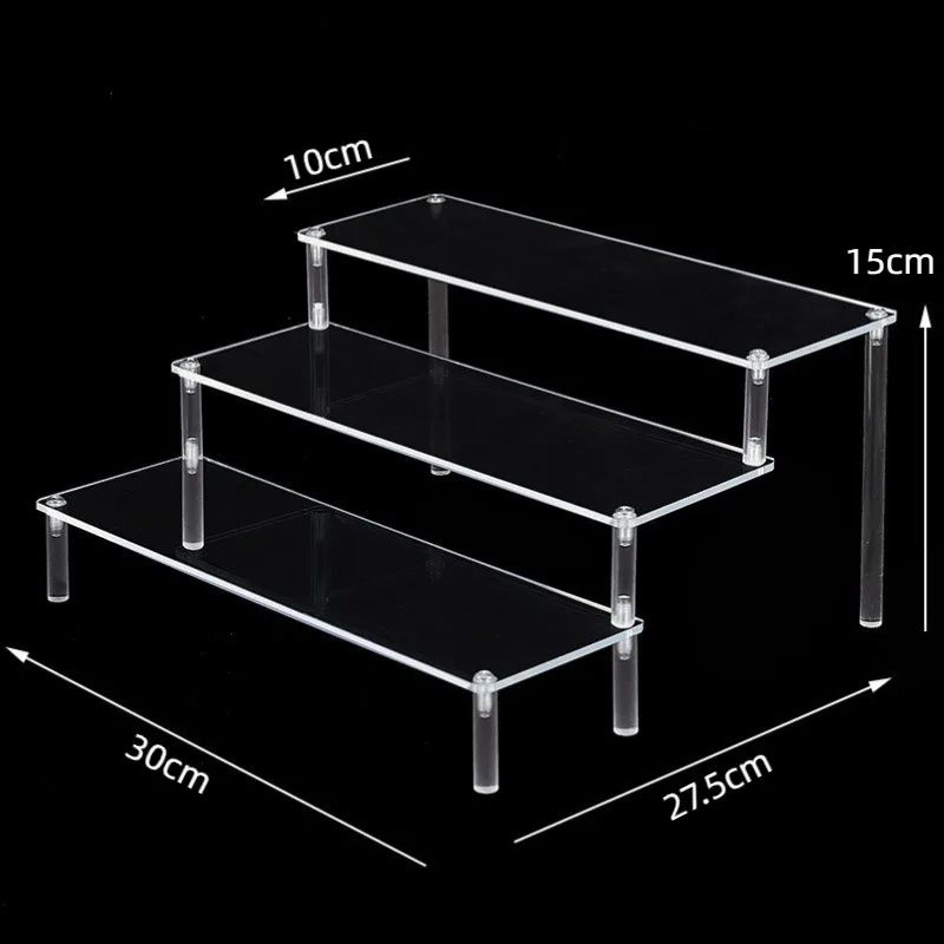 Clear Acrylic Display Stand Multi Tier Showcase Organizer 27